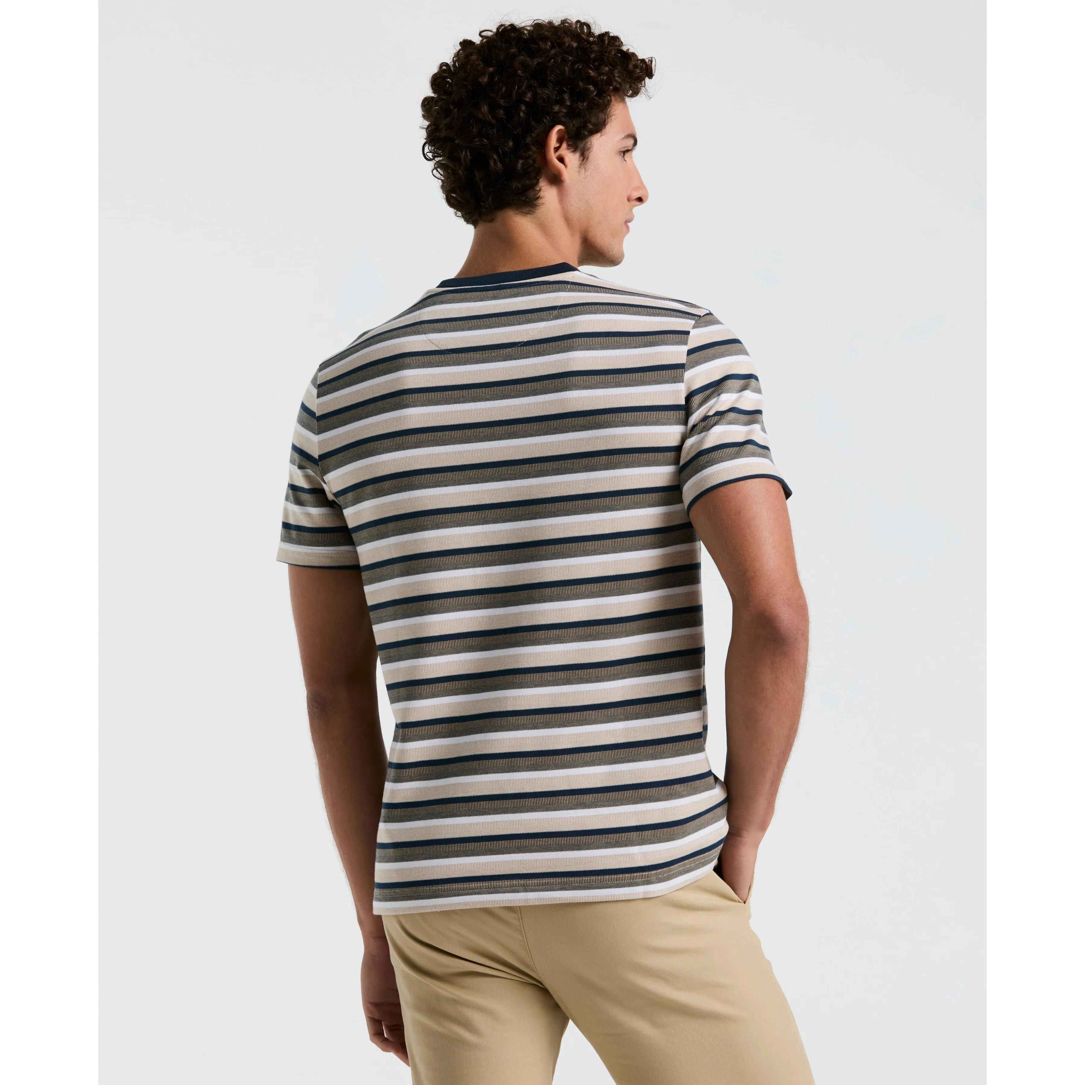 Jacquard Stripe Tee sold by Original Penguin product image thumbnail 2