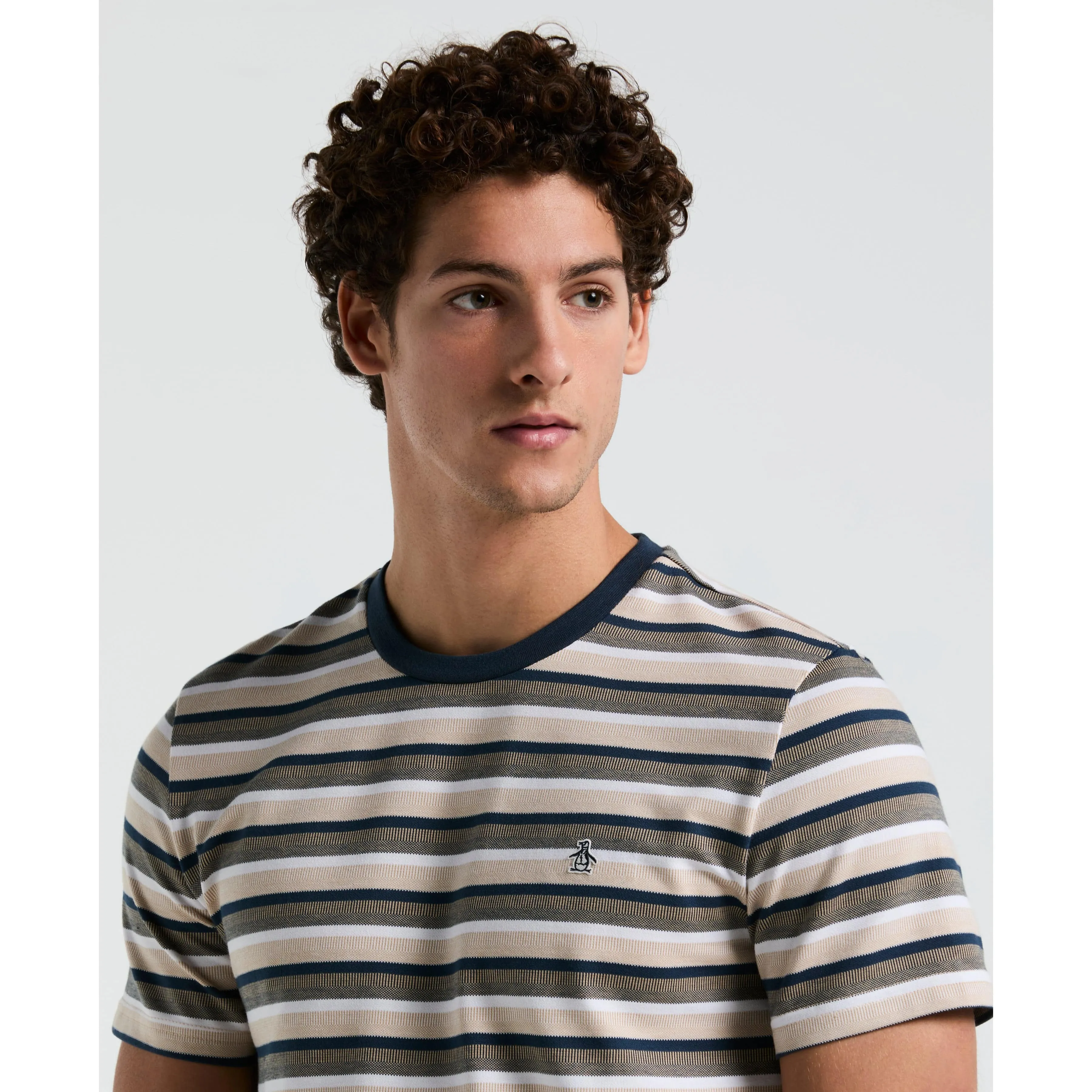 Jacquard Stripe Tee sold by Original Penguin product image thumbnail 3
