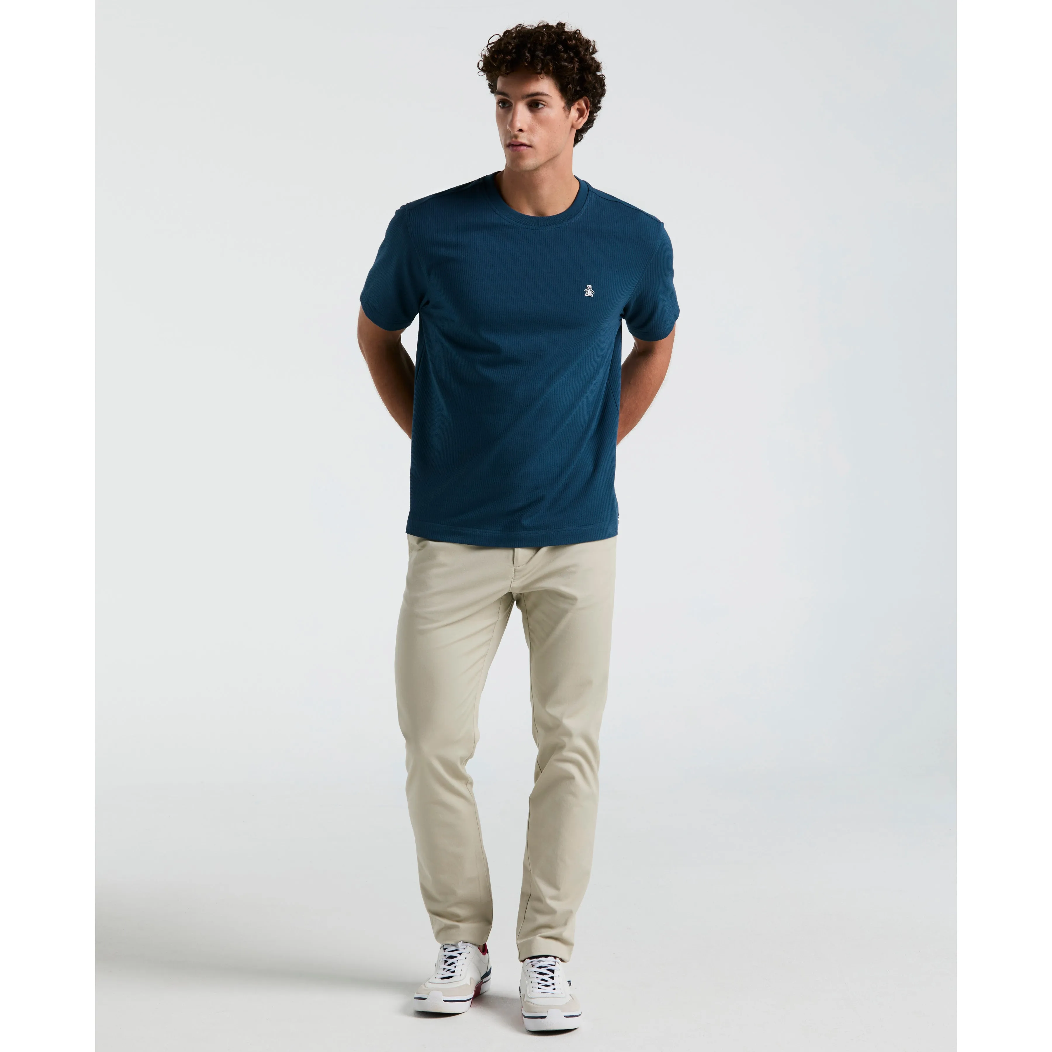 Knit Seersucker Tee sold by Original Penguin product image thumbnail 4