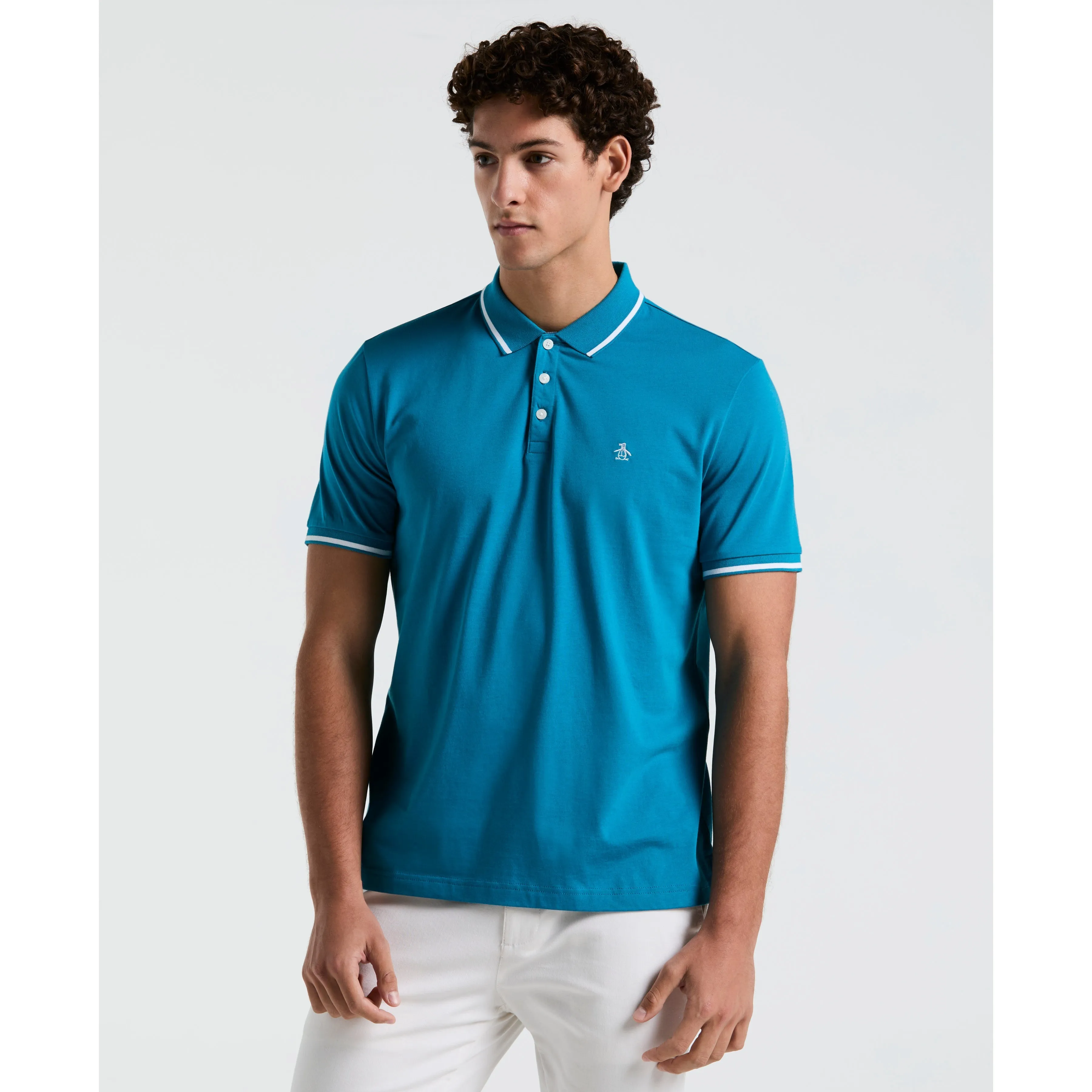 Tipped Jersey Polo sold by Original Penguin