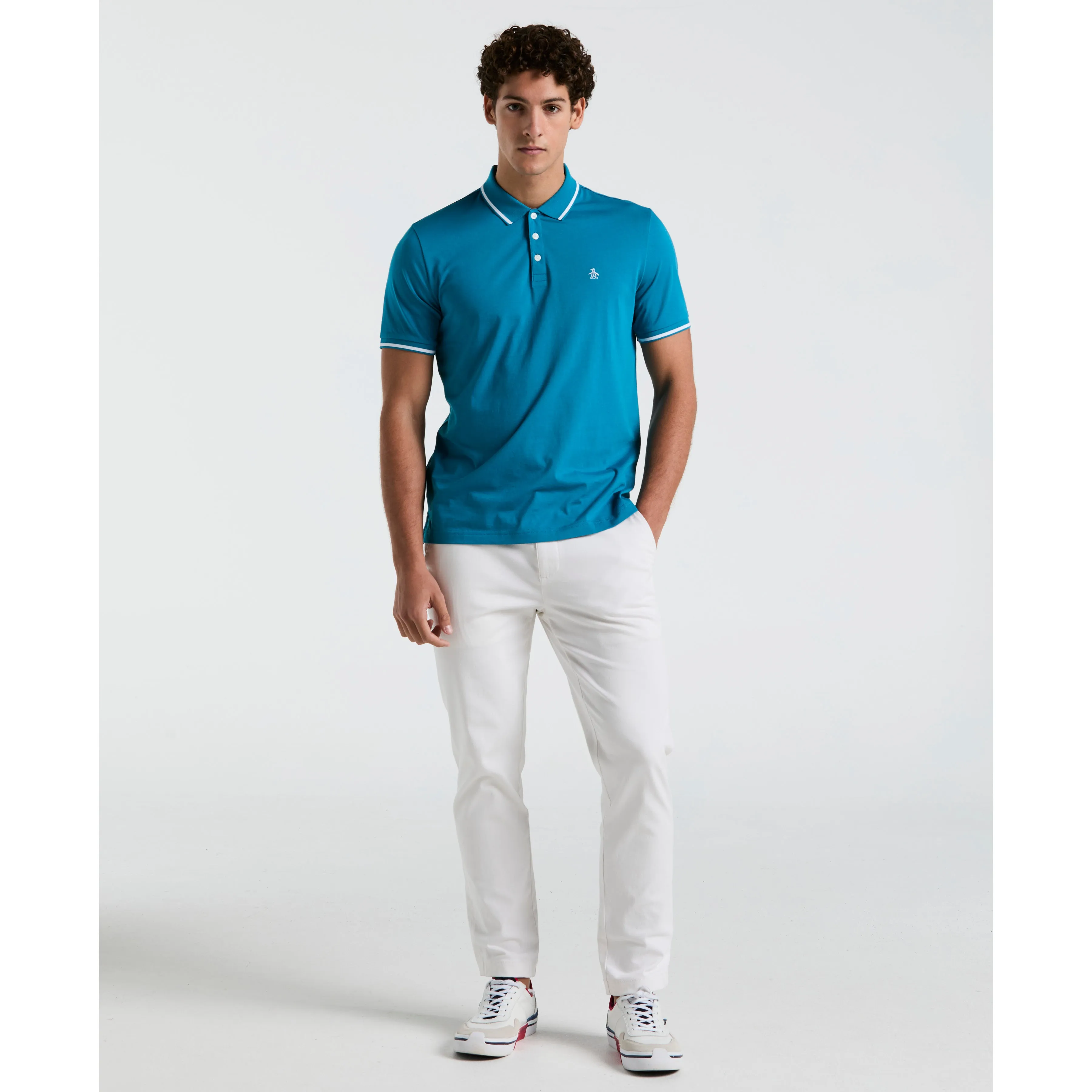 Tipped Jersey Polo sold by Original Penguin product image thumbnail 4