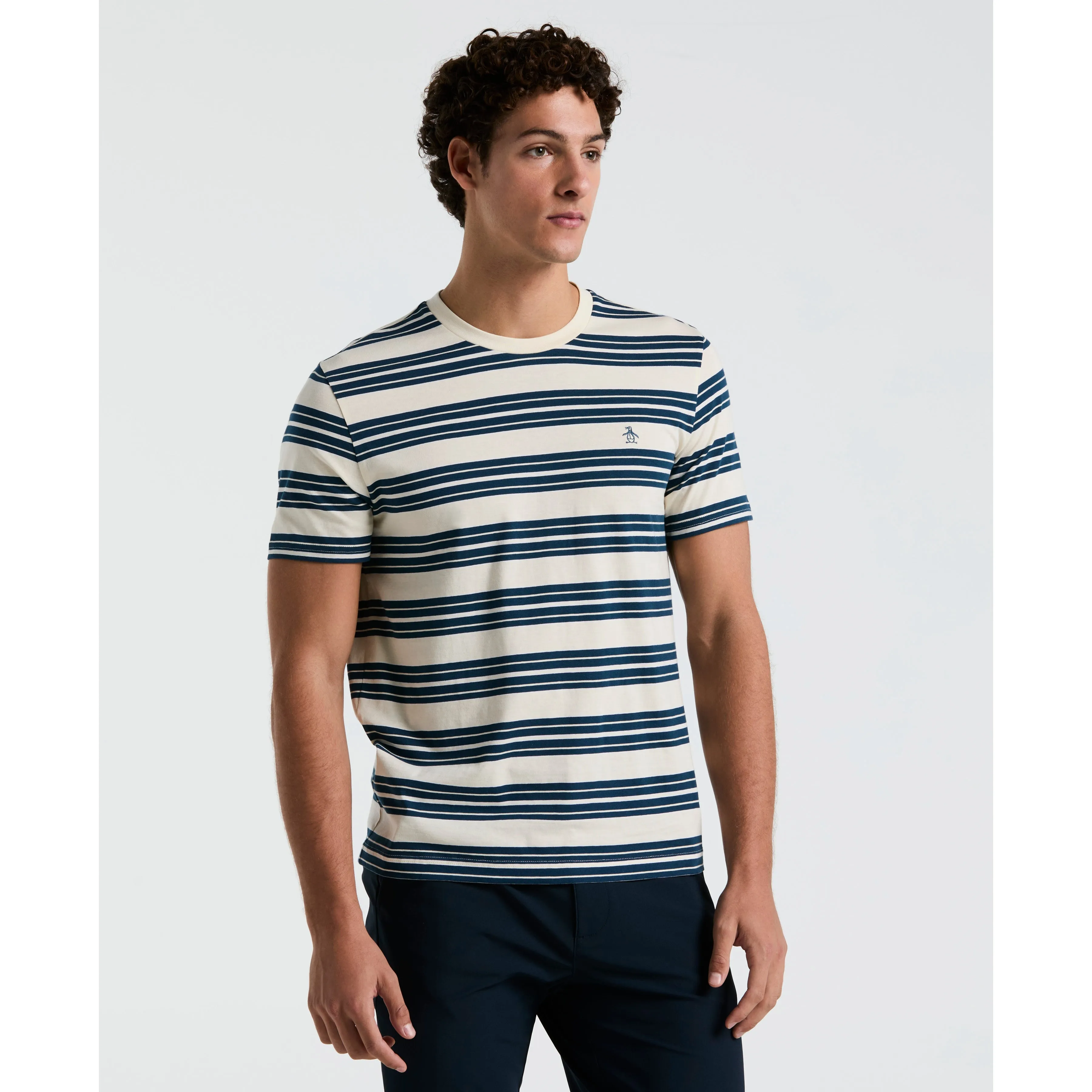 Jersey Mini Floral Pocket Tee sold by Original Penguin