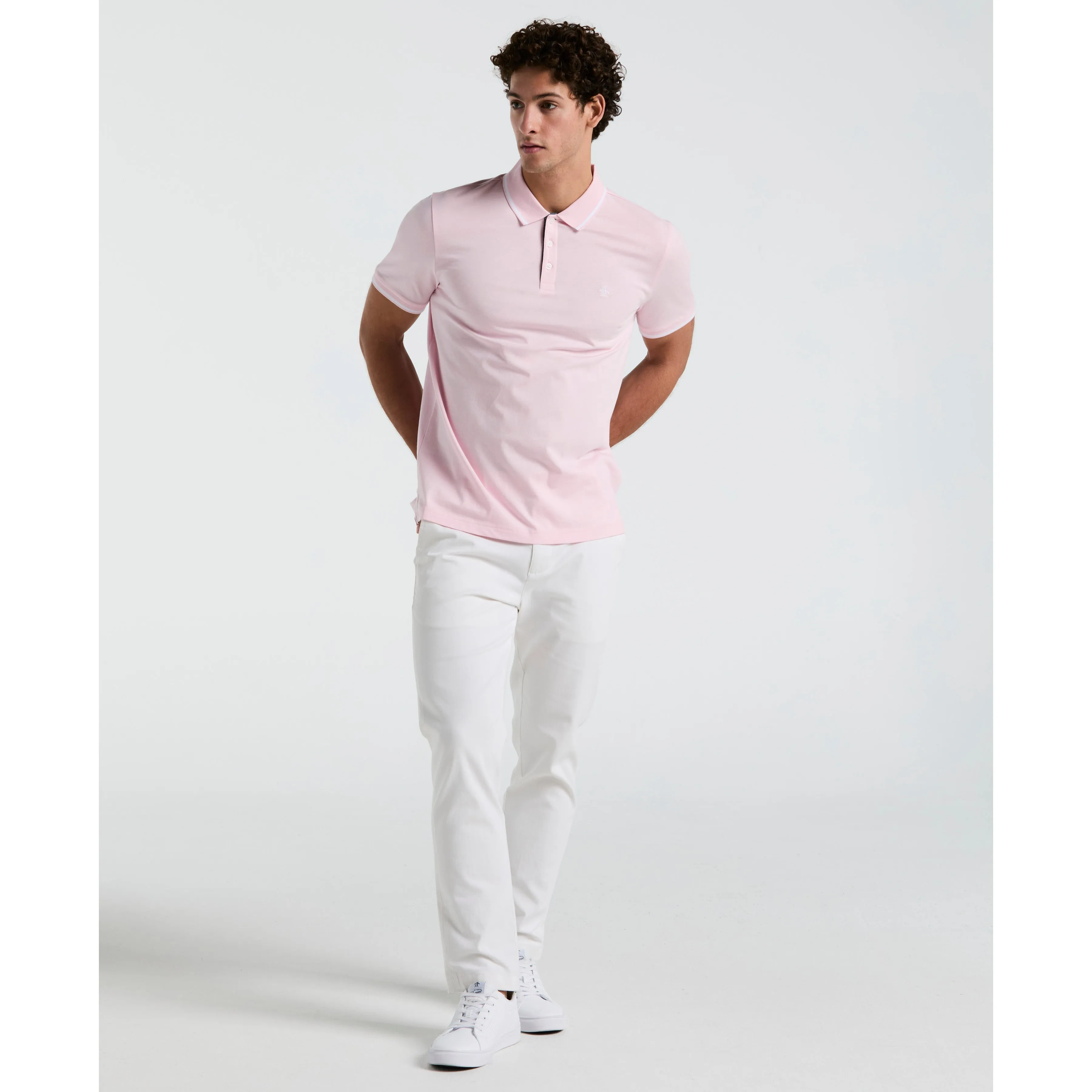 Tipped Jersey Polo sold by Original Penguin product image thumbnail 4