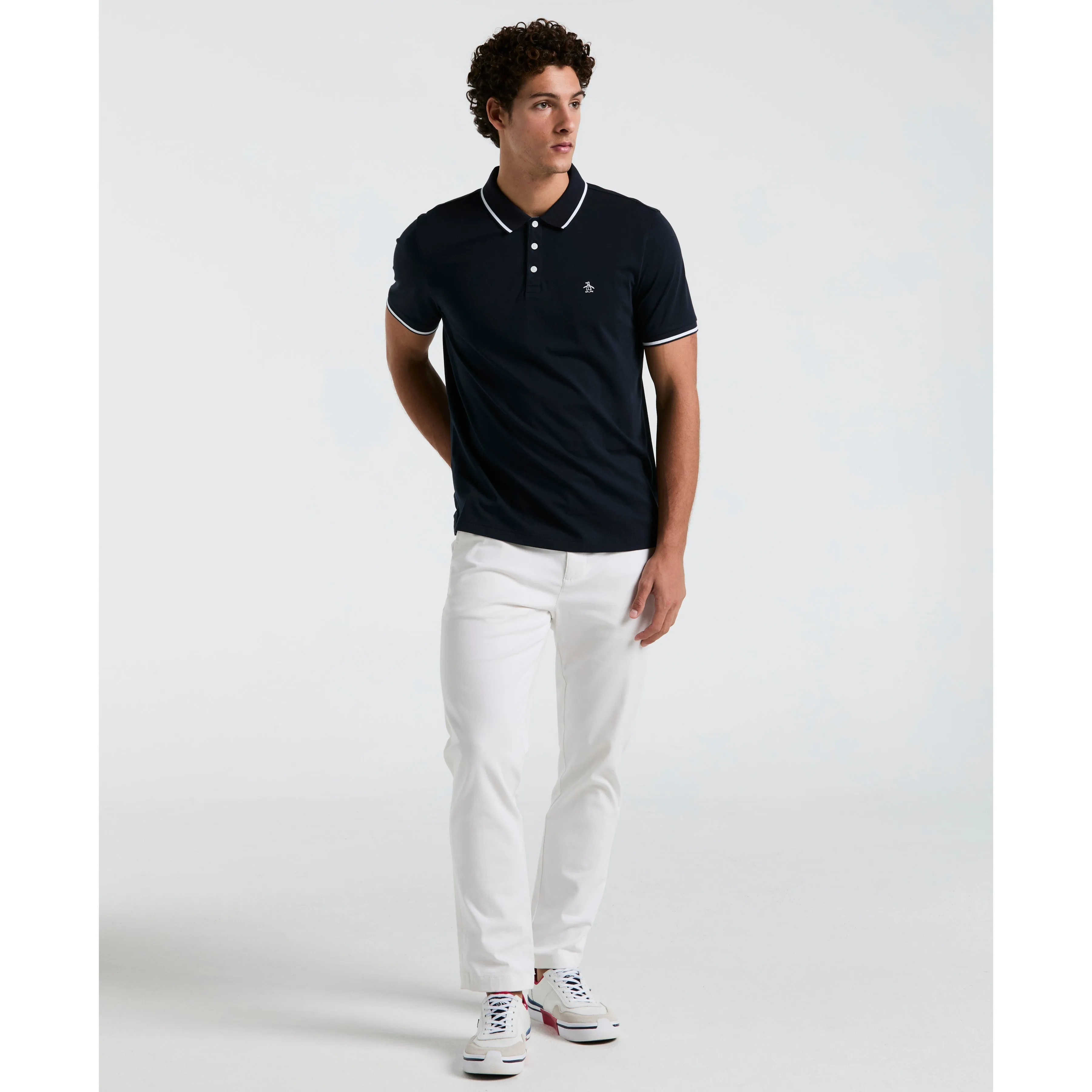 Tipped Jersey Polo sold by Original Penguin product image thumbnail 4