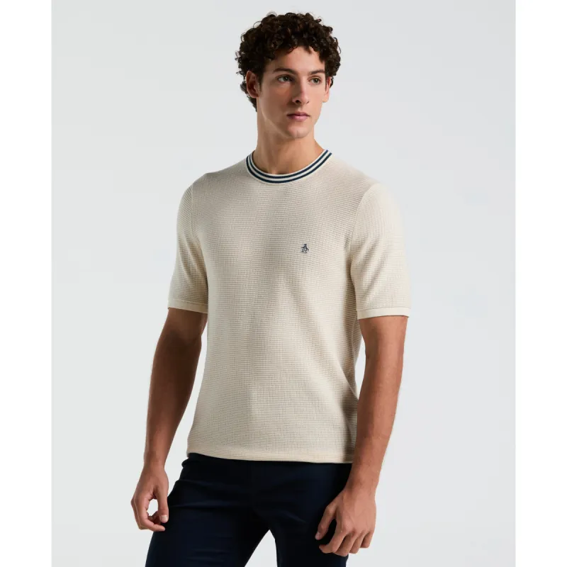 Textured Sweater Tee sold by Original Penguin
