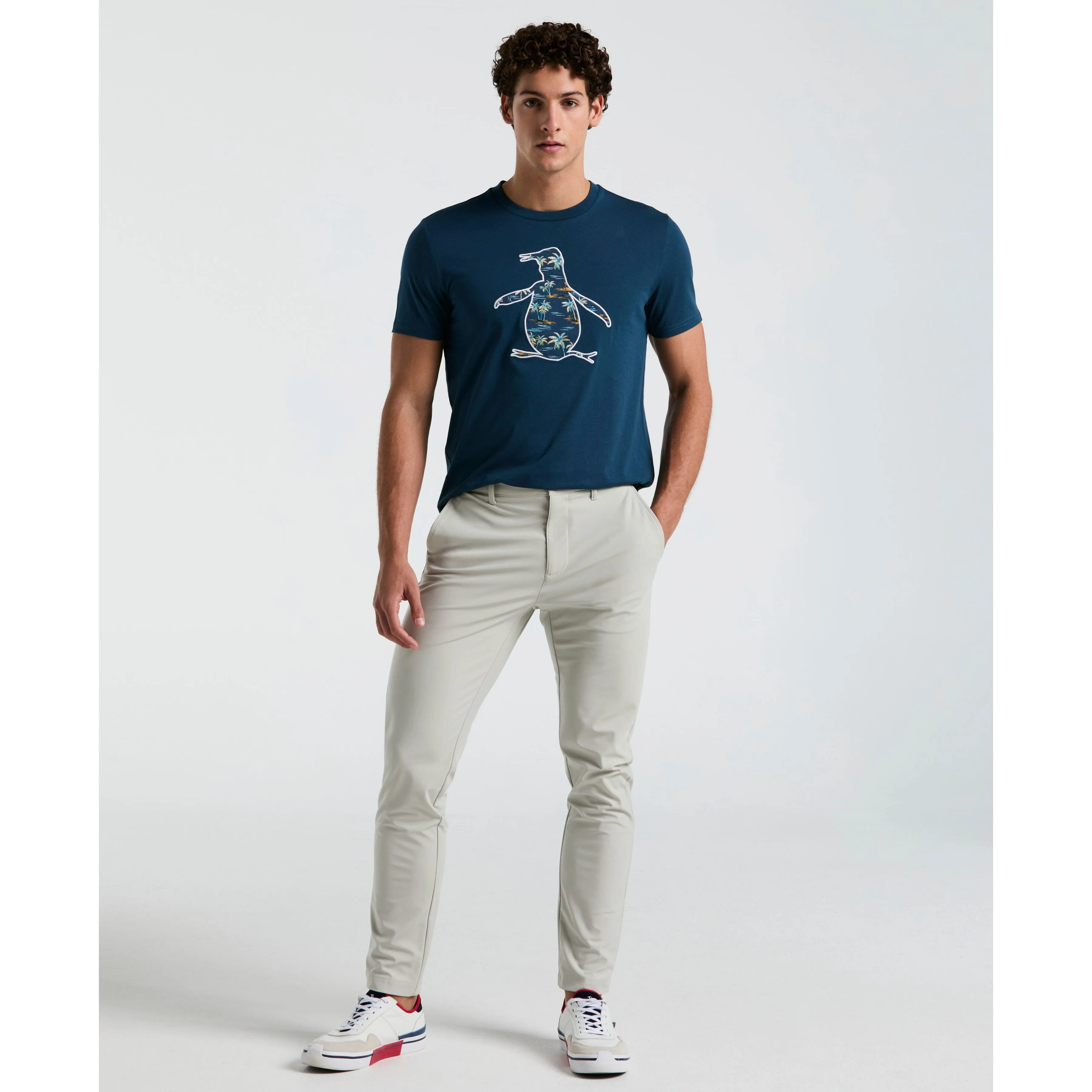 Jersey Pete Fill Beach Palms Tee sold by Original Penguin product image thumbnail 4