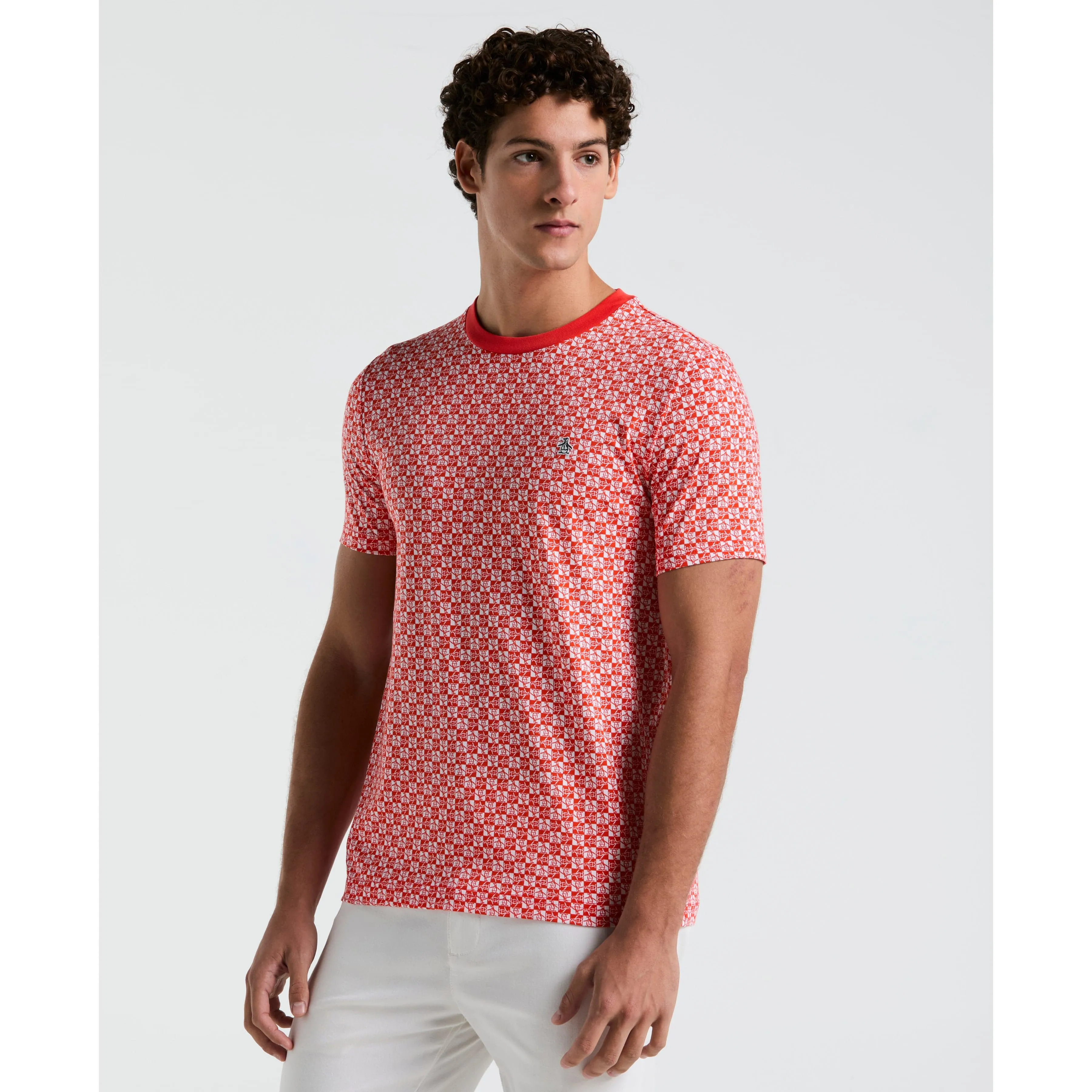Pete Check Tee sold by Original Penguin