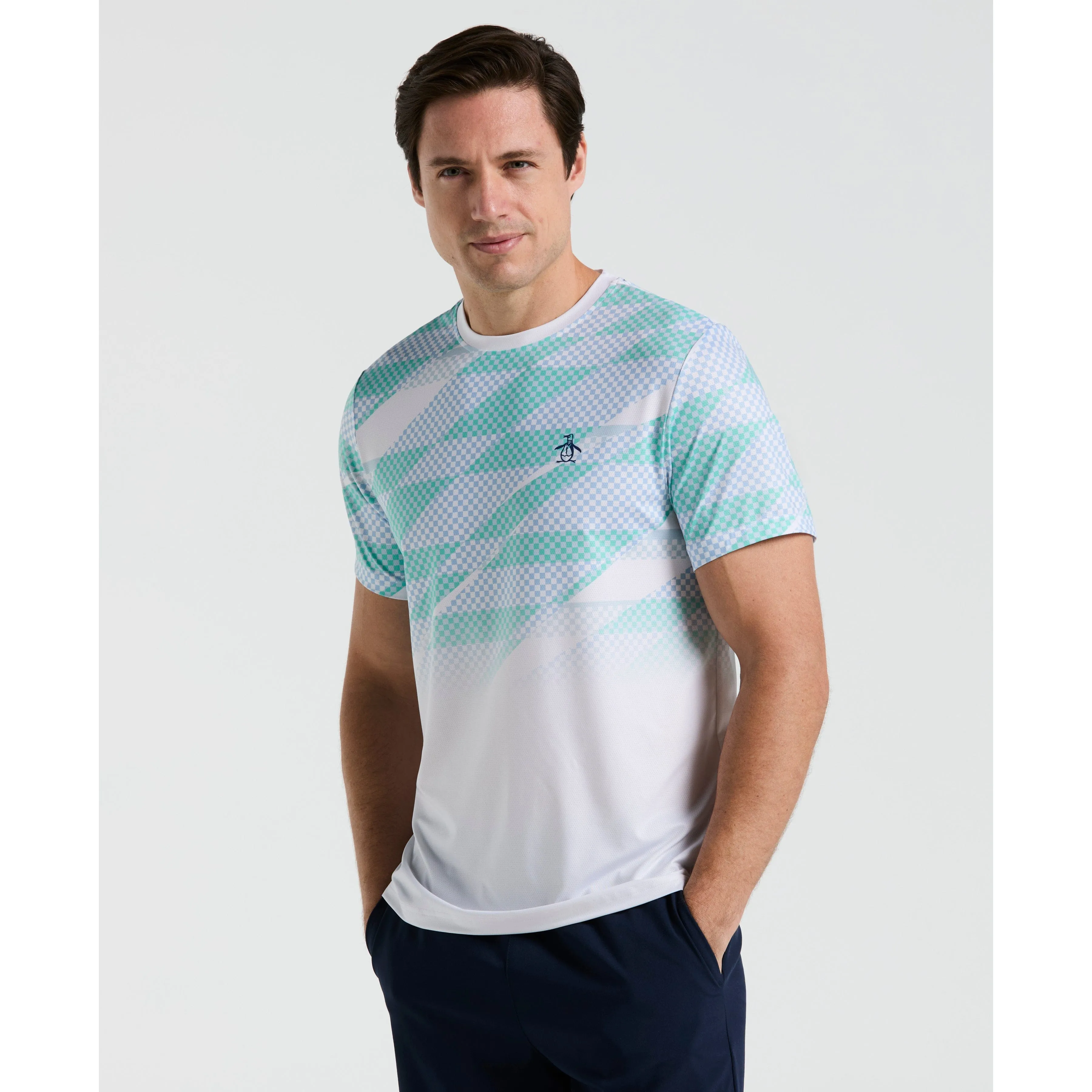 Performance Tennis Court Tee sold by Original Penguin