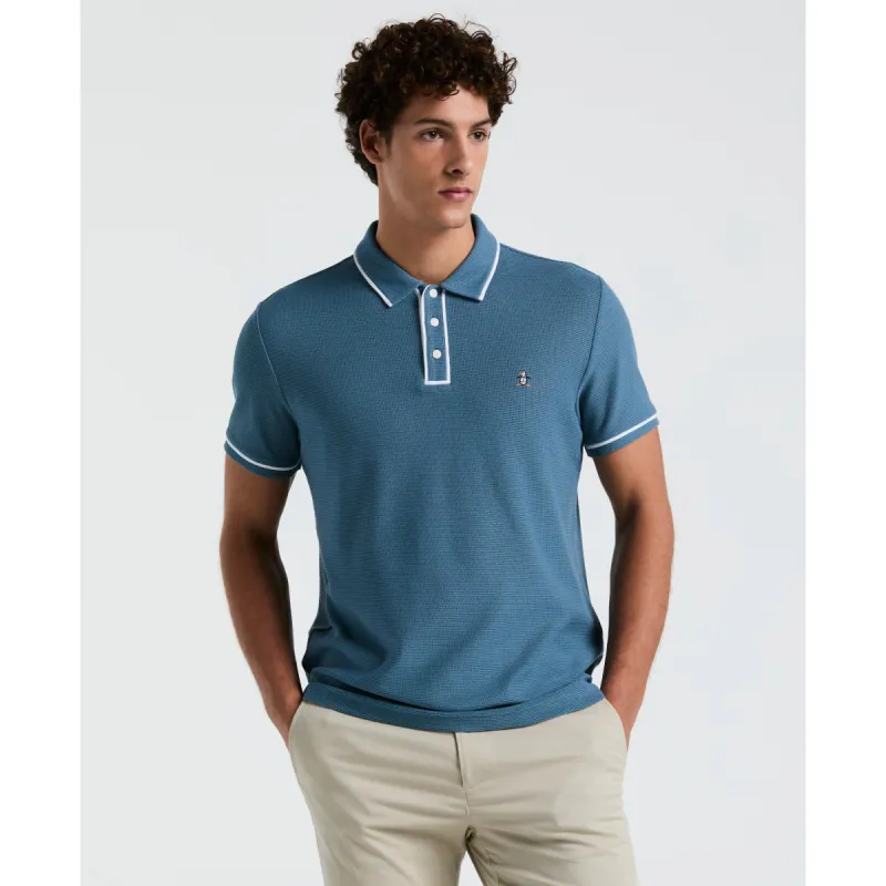 Organic Cotton Bentley Mesh Polo sold by Original Penguin