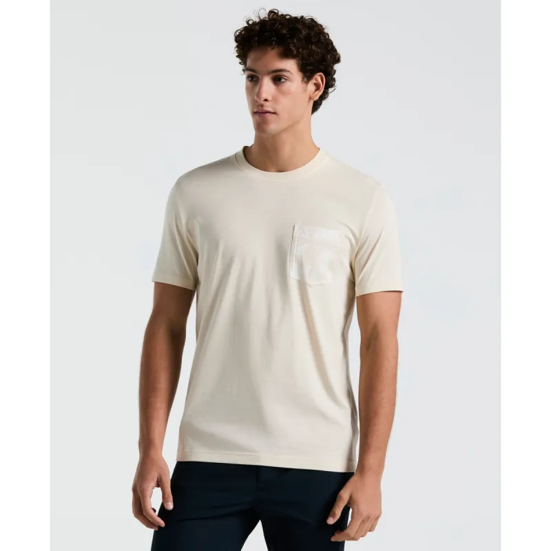 Jersey Palm Leaf Pocket Tee sold by Original Penguin