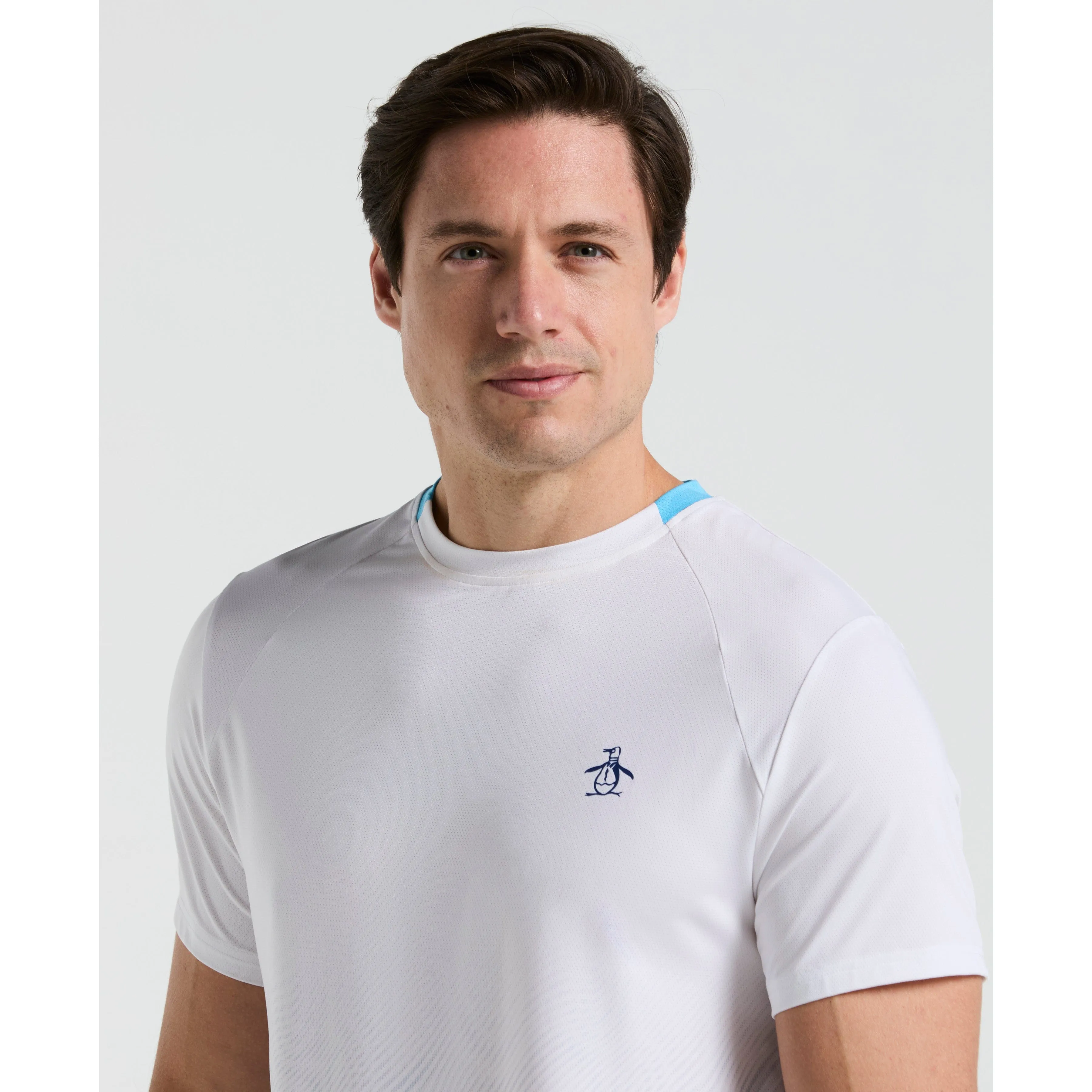 Performance Ventilated Blocked Tennis Crew Tee sold by Original Penguin product image thumbnail 3