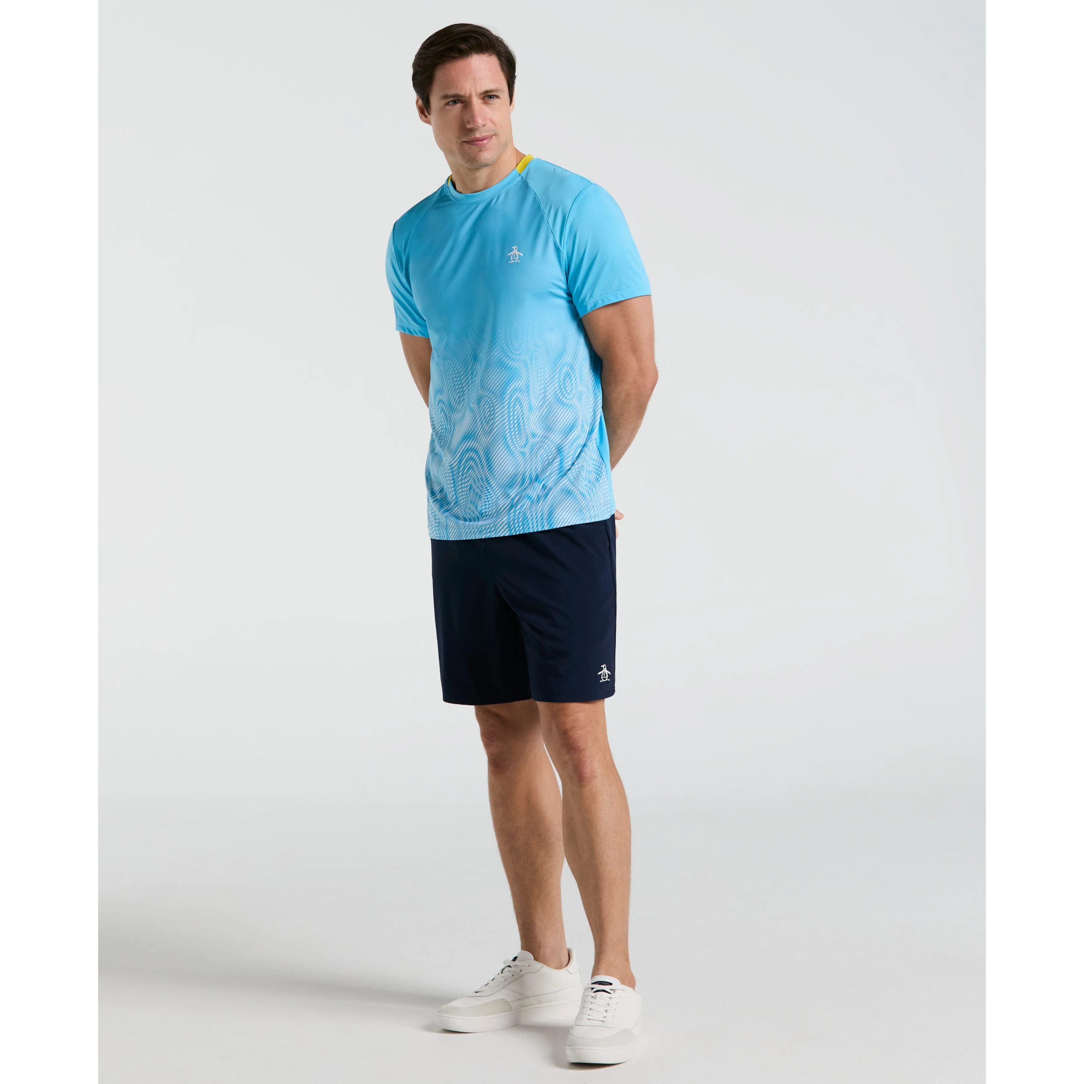 Performance Ventilated Blocked Tennis Crew Tee sold by Original Penguin product image thumbnail 4