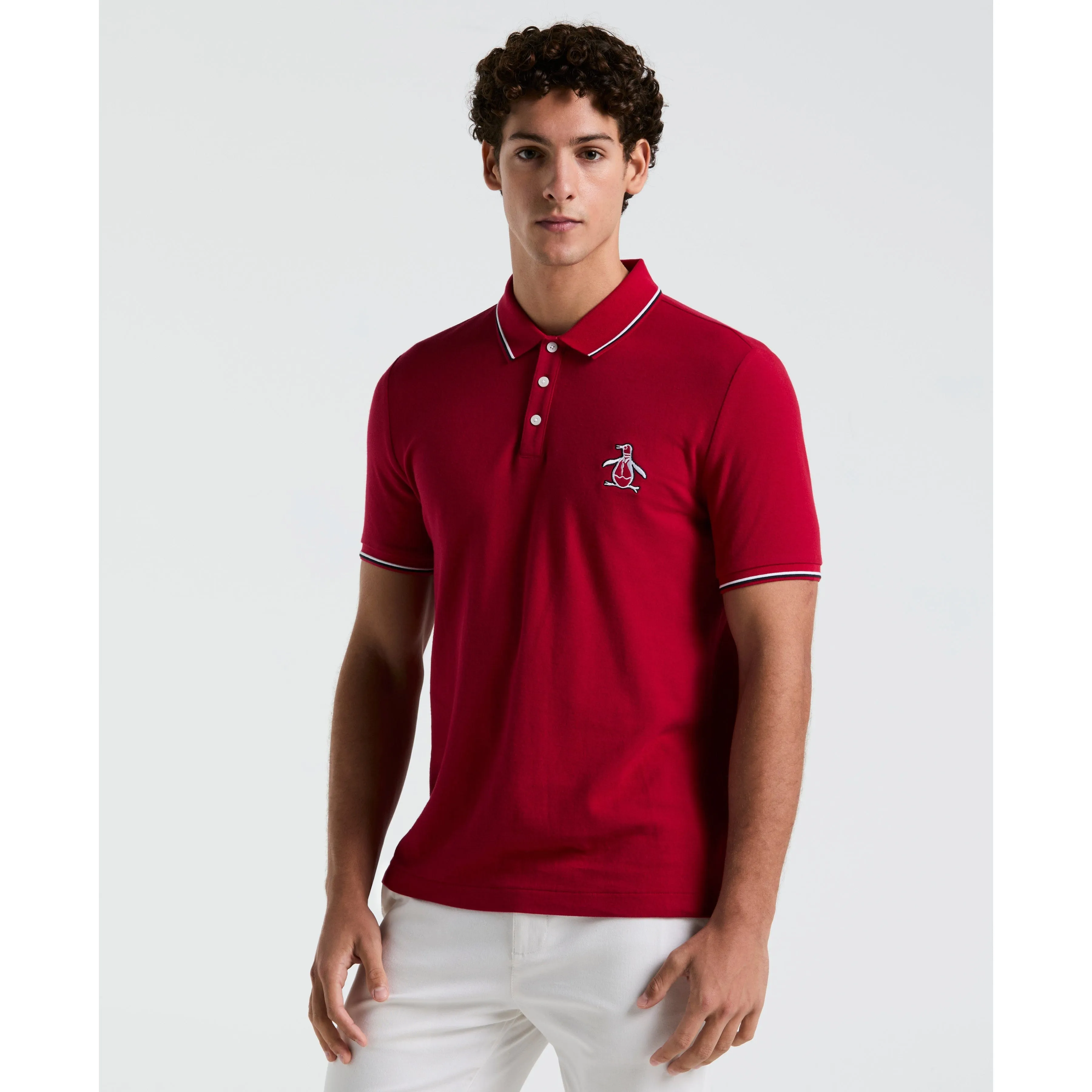Mega Pete Pique Polo sold by Original Penguin