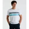 Jersey All-Over Stripe Tee sold by Original Penguin