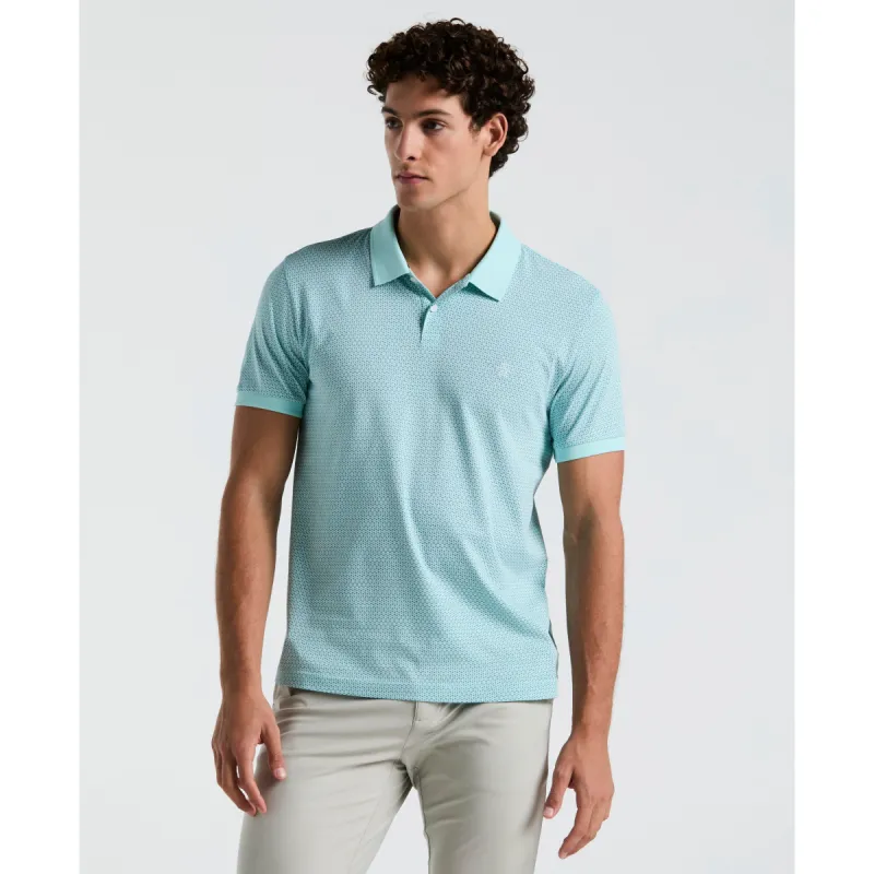 Jersey All-Over Ditsy Print Polo sold by Original Penguin