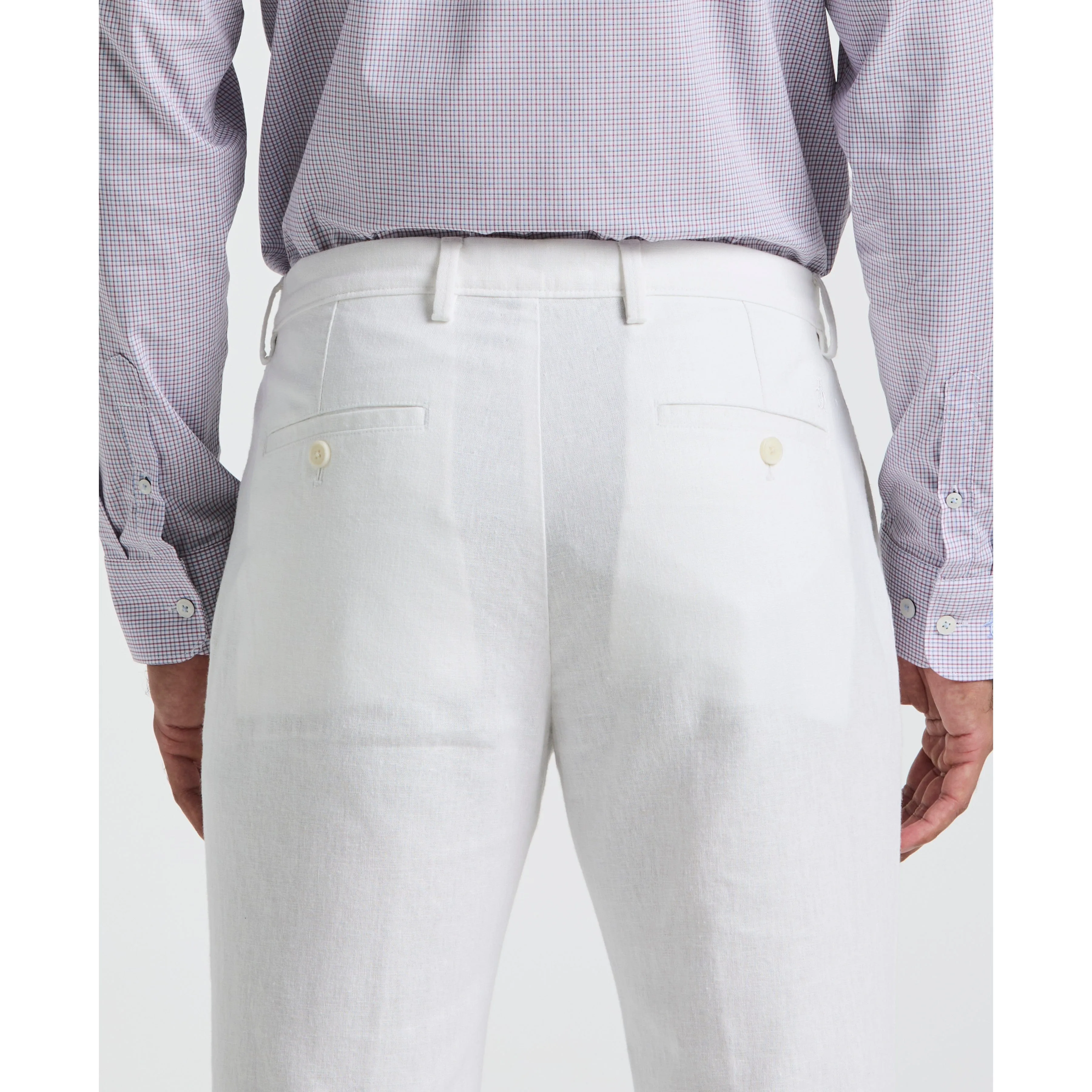 Linen Slim Fit Chino Pants sold by Original Penguin product image thumbnail 4