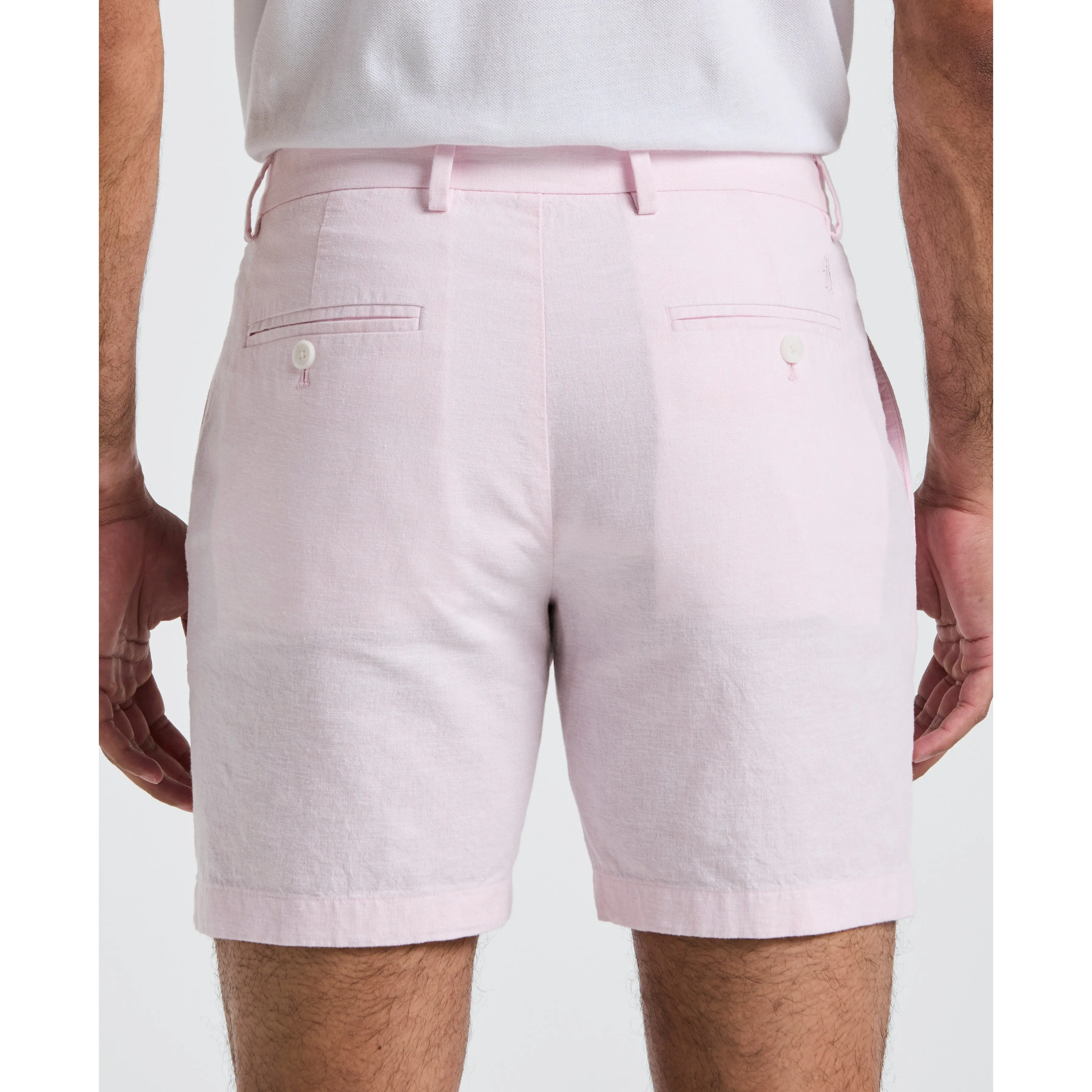 7" Flat Front Linen Blend Short sold by Original Penguin product image thumbnail 4