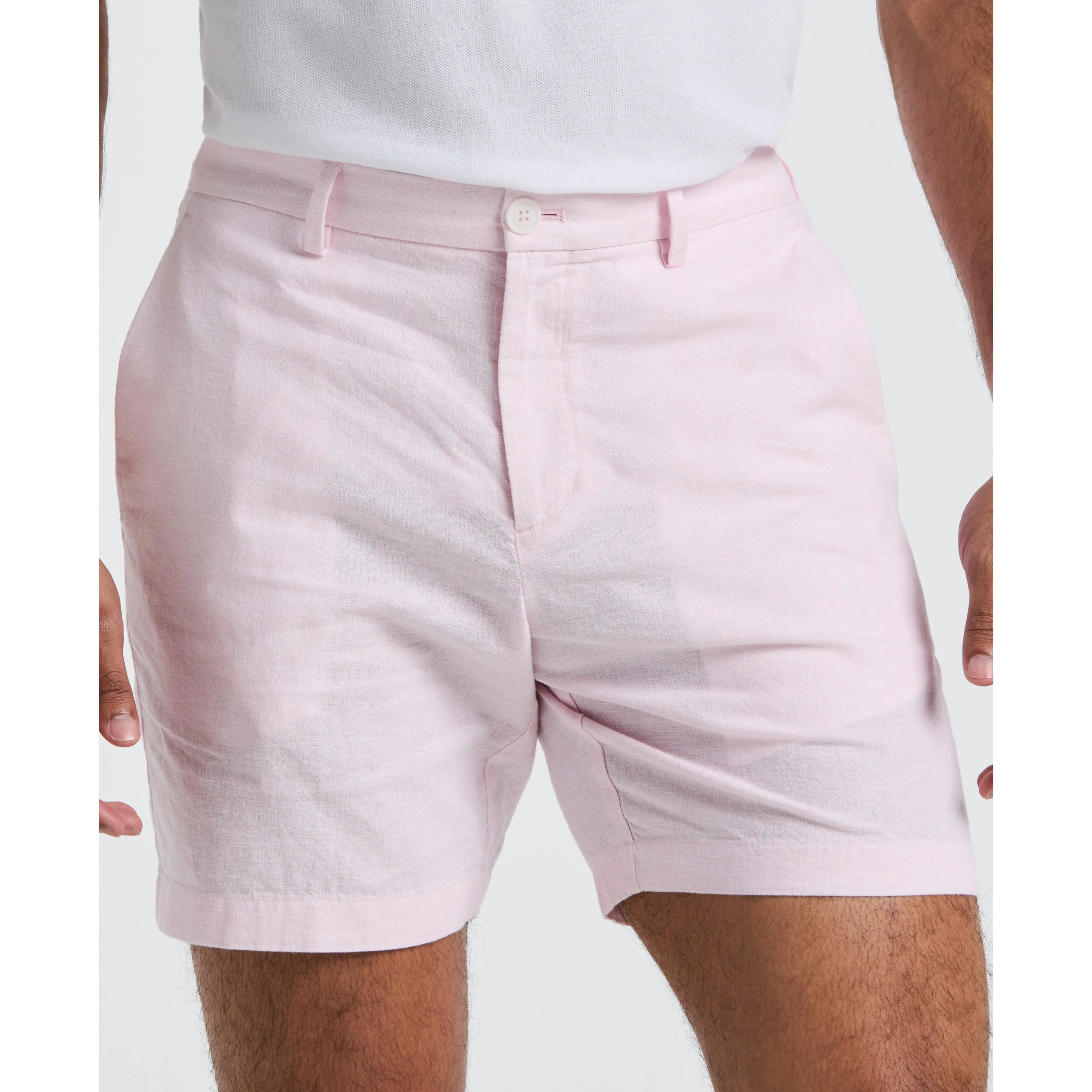 7" Flat Front Linen Blend Short sold by Original Penguin product image thumbnail 3