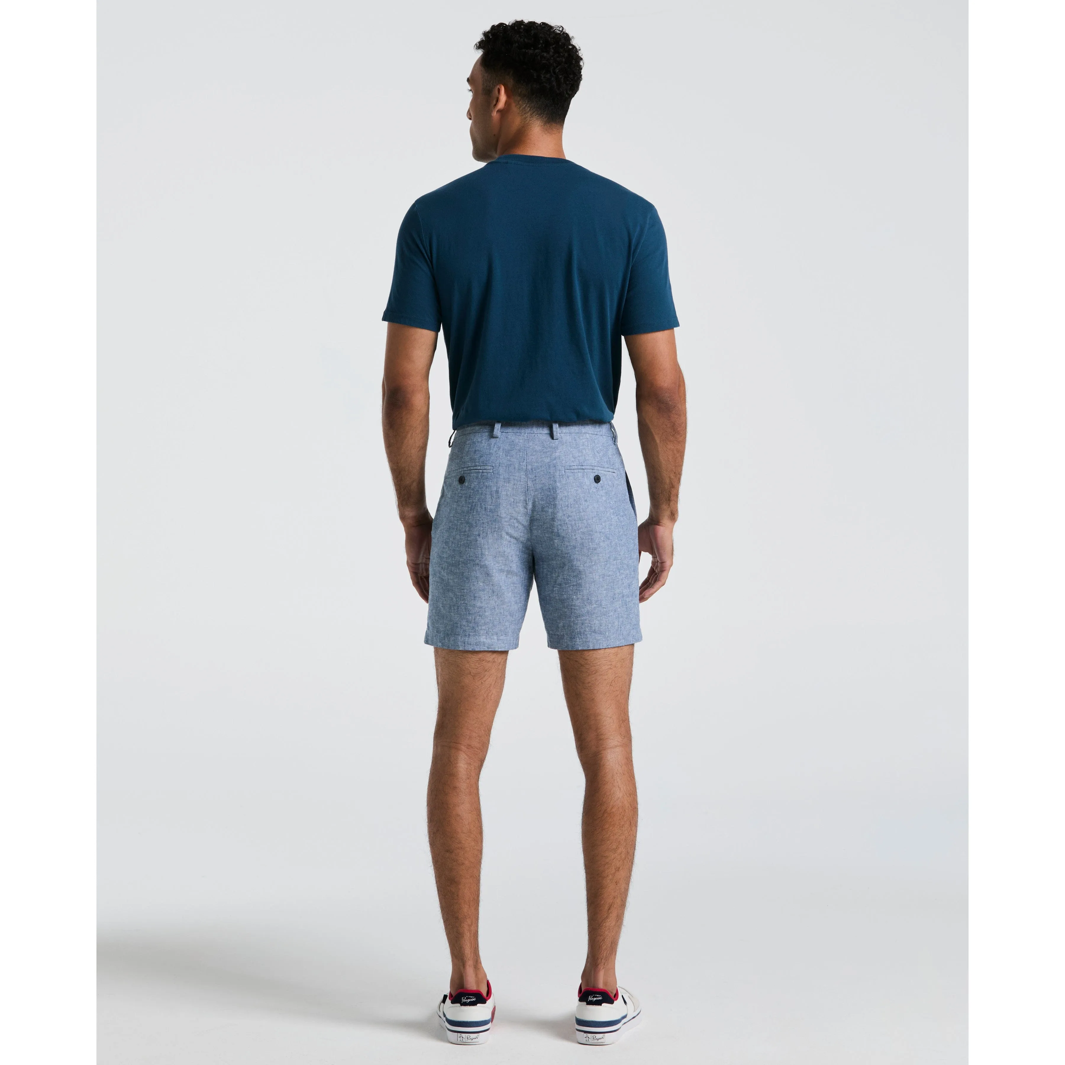 7" Flat Front Linen Blend Short sold by Original Penguin product image thumbnail 2