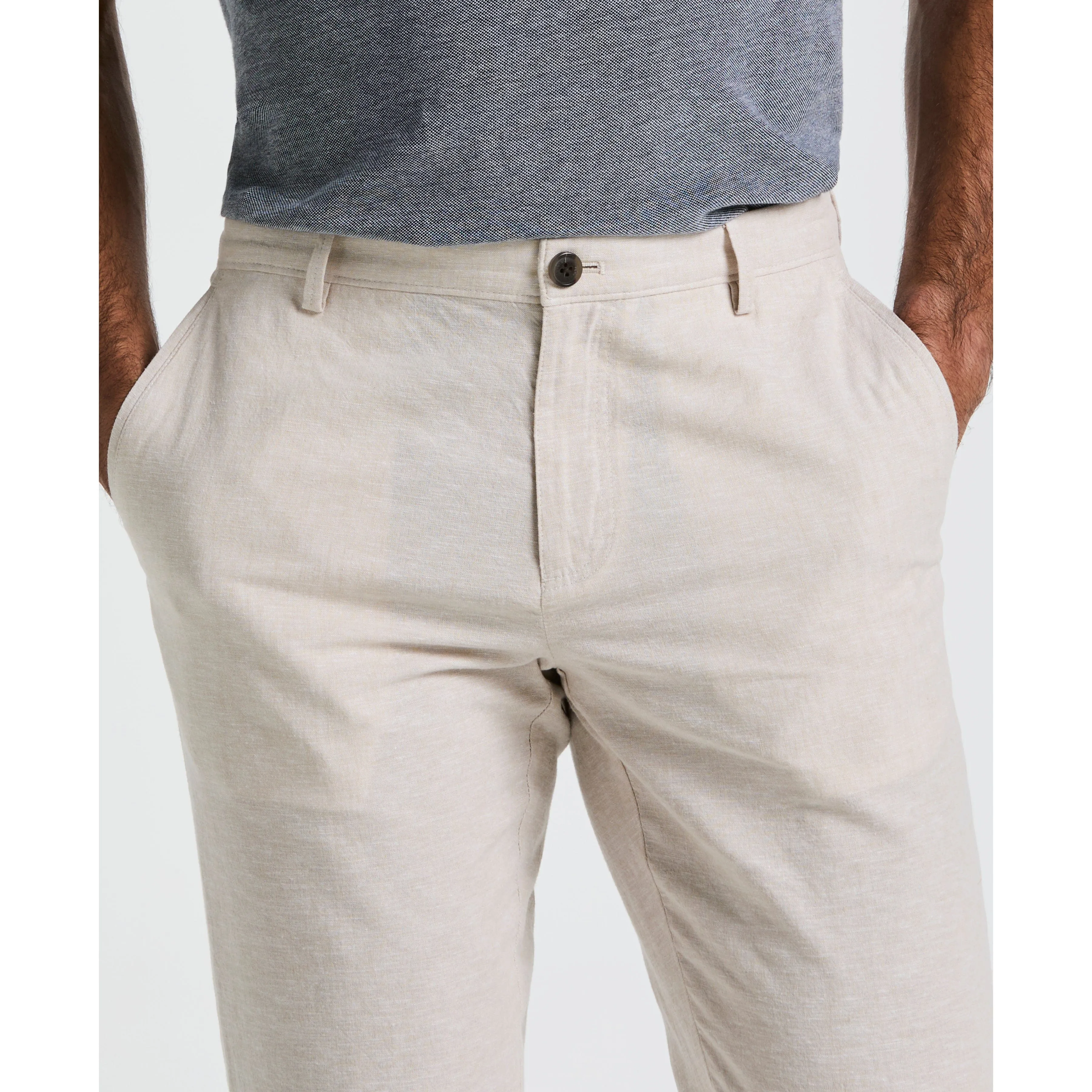 Linen Slim Fit Chino Pants sold by Original Penguin product image thumbnail 3