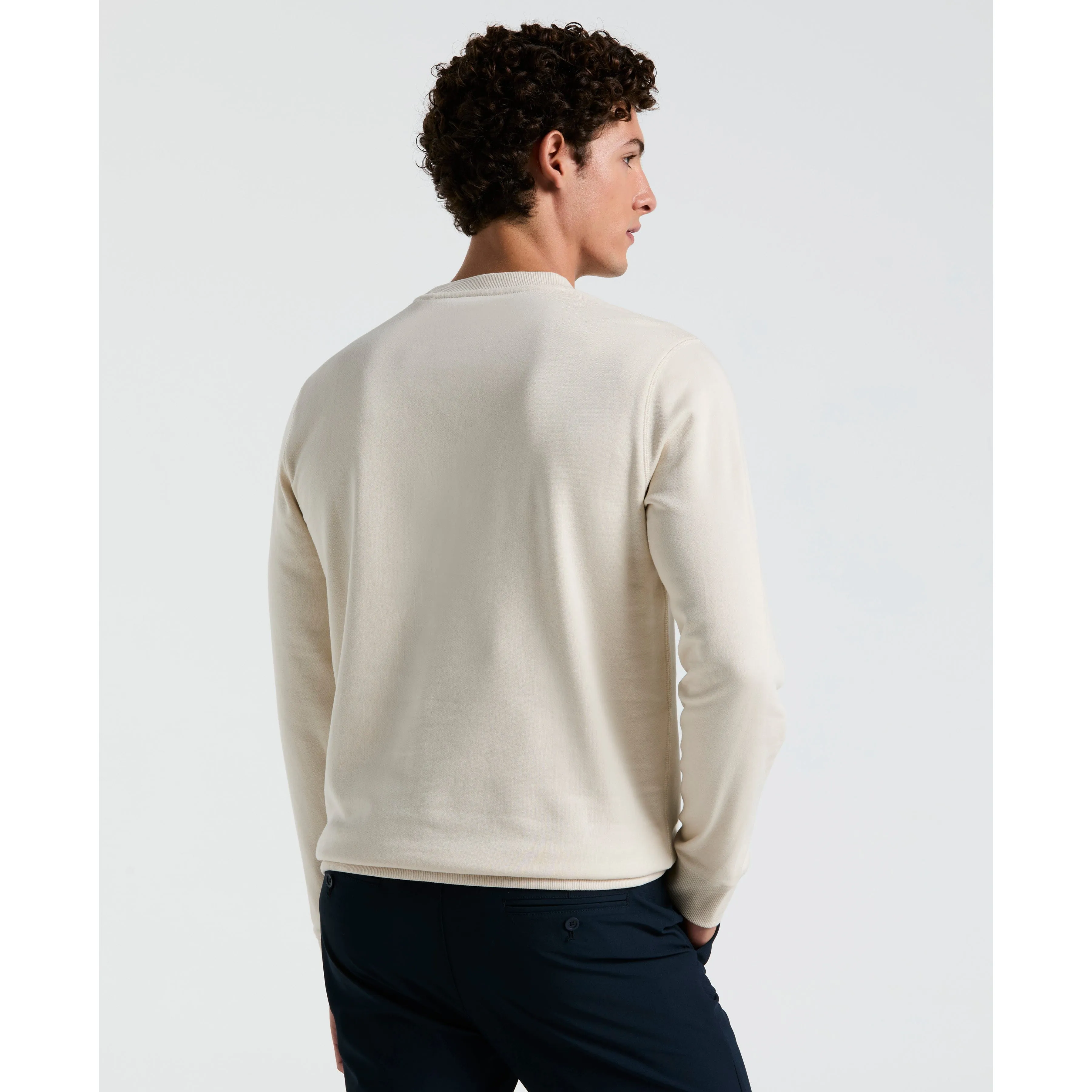 Chest Stripe Fleece Sweatshirt sold by Original Penguin product image thumbnail 2