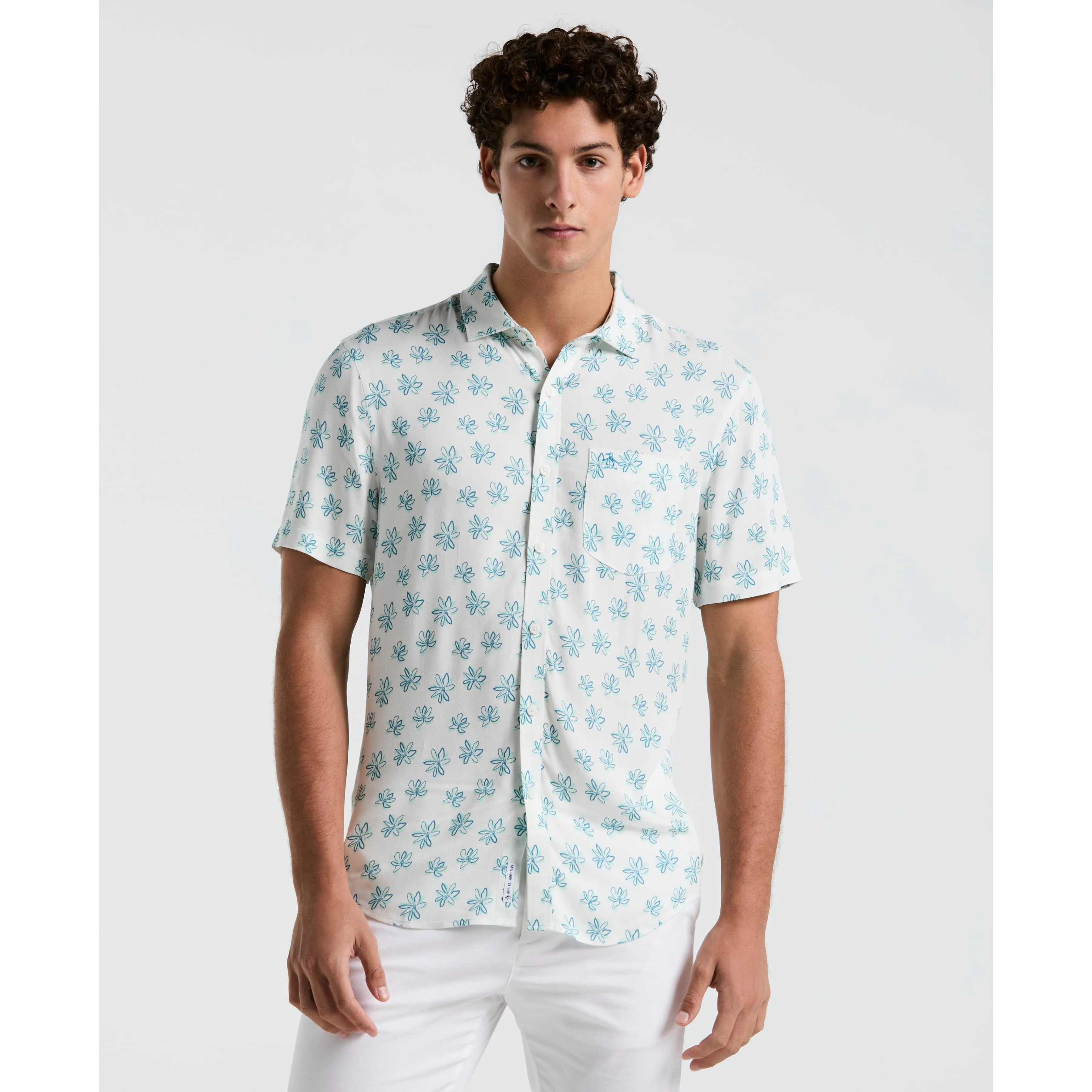 All-Over Floral Print Shirt sold by Original Penguin