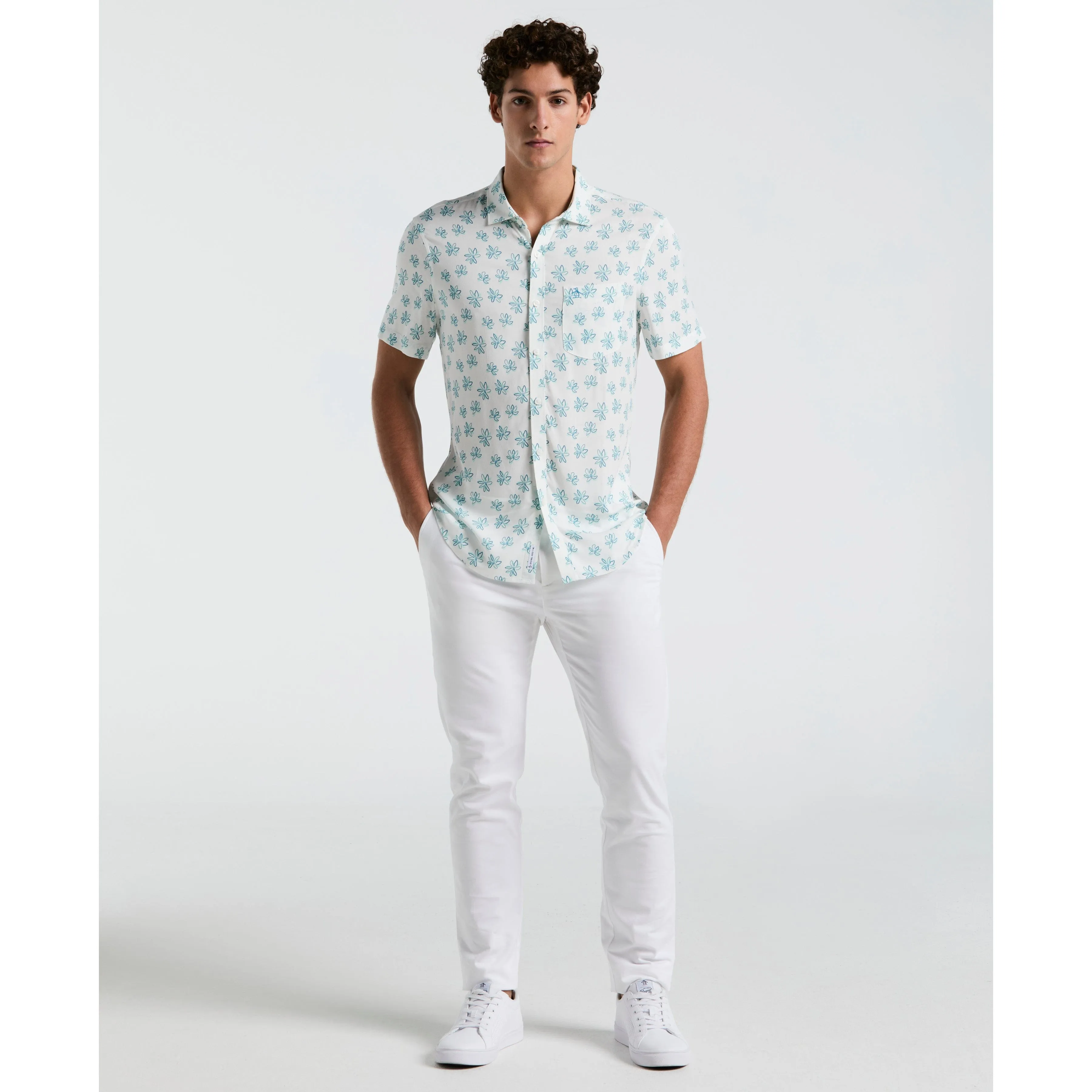 All-Over Floral Print Shirt sold by Original Penguin product image thumbnail 4
