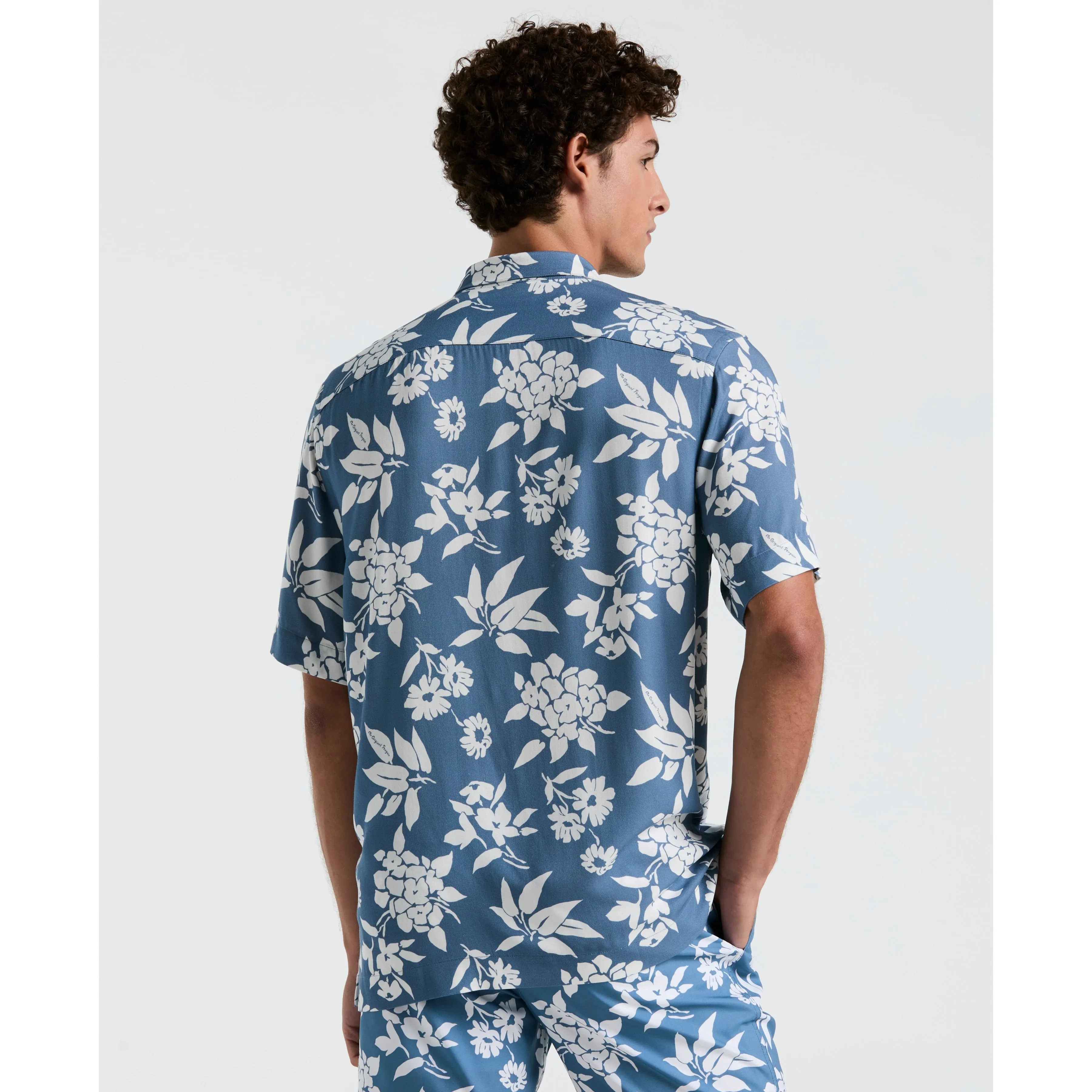 All-Over Palm Leaf Print Shirt sold by Original Penguin product image thumbnail 2