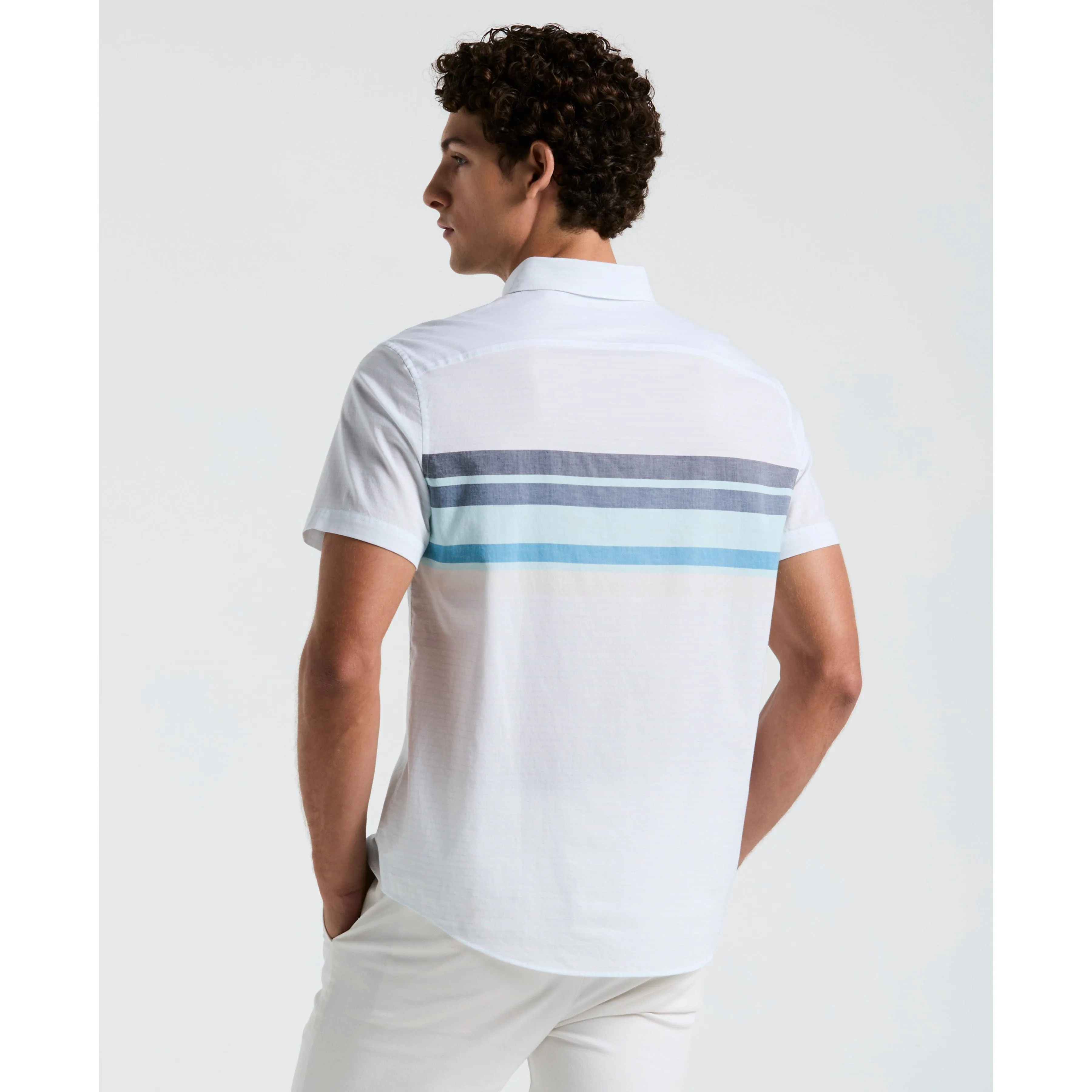 Lawn Chest Stripe Shirt sold by Original Penguin product image thumbnail 2