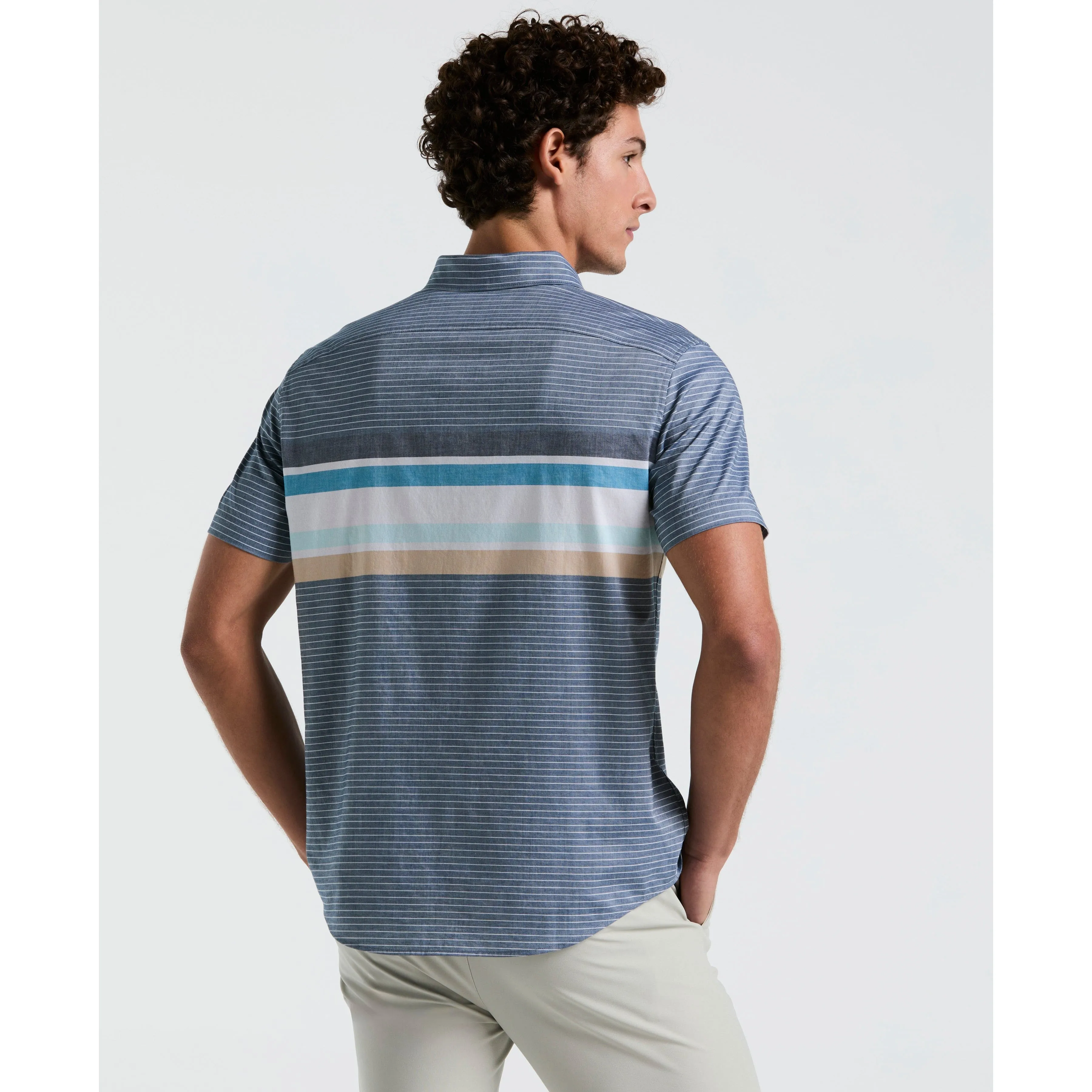 Lawn Chest Stripe Shirt sold by Original Penguin product image thumbnail 2
