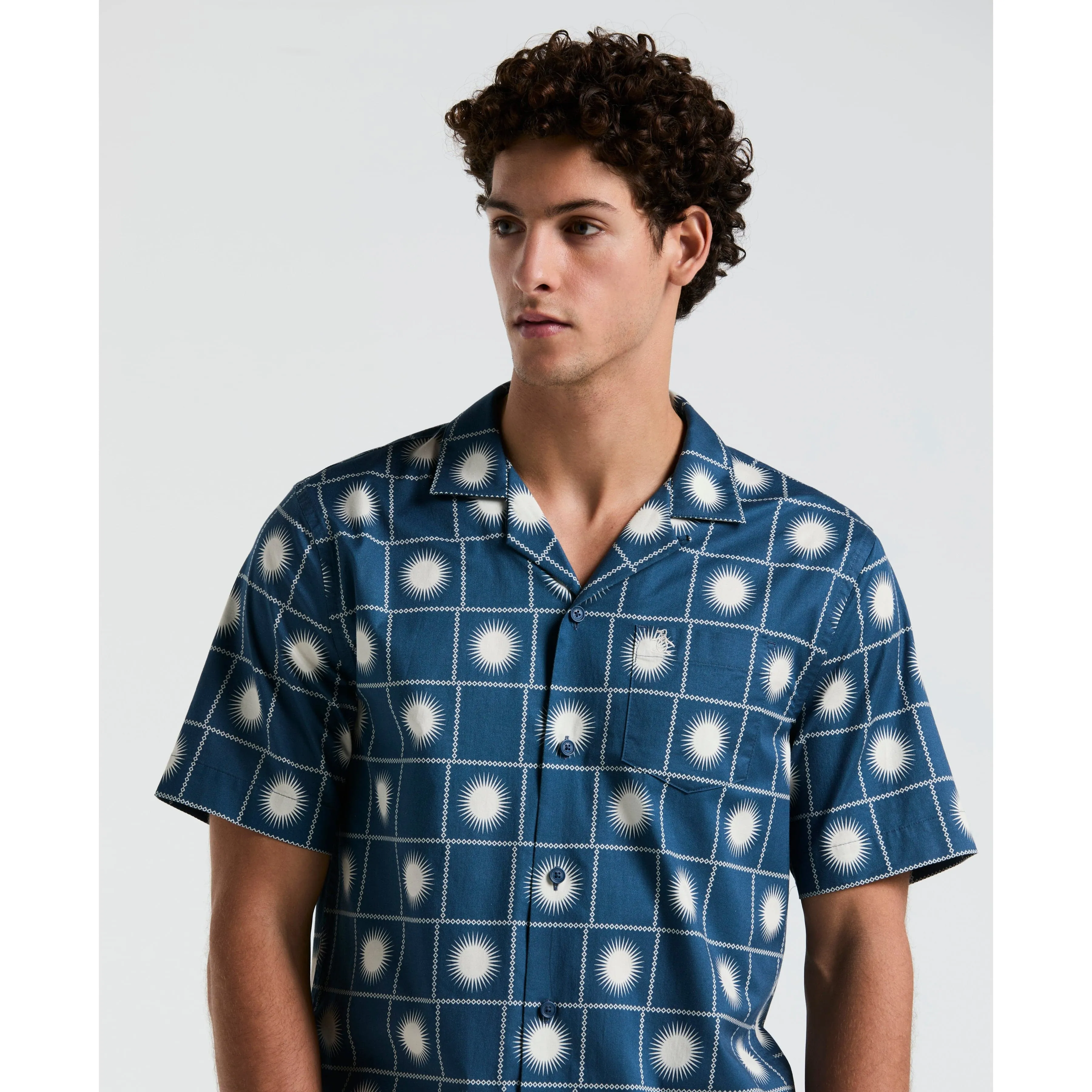 EcoVero™ Blend Sun Check Print Shirt sold by Original Penguin product image thumbnail 3