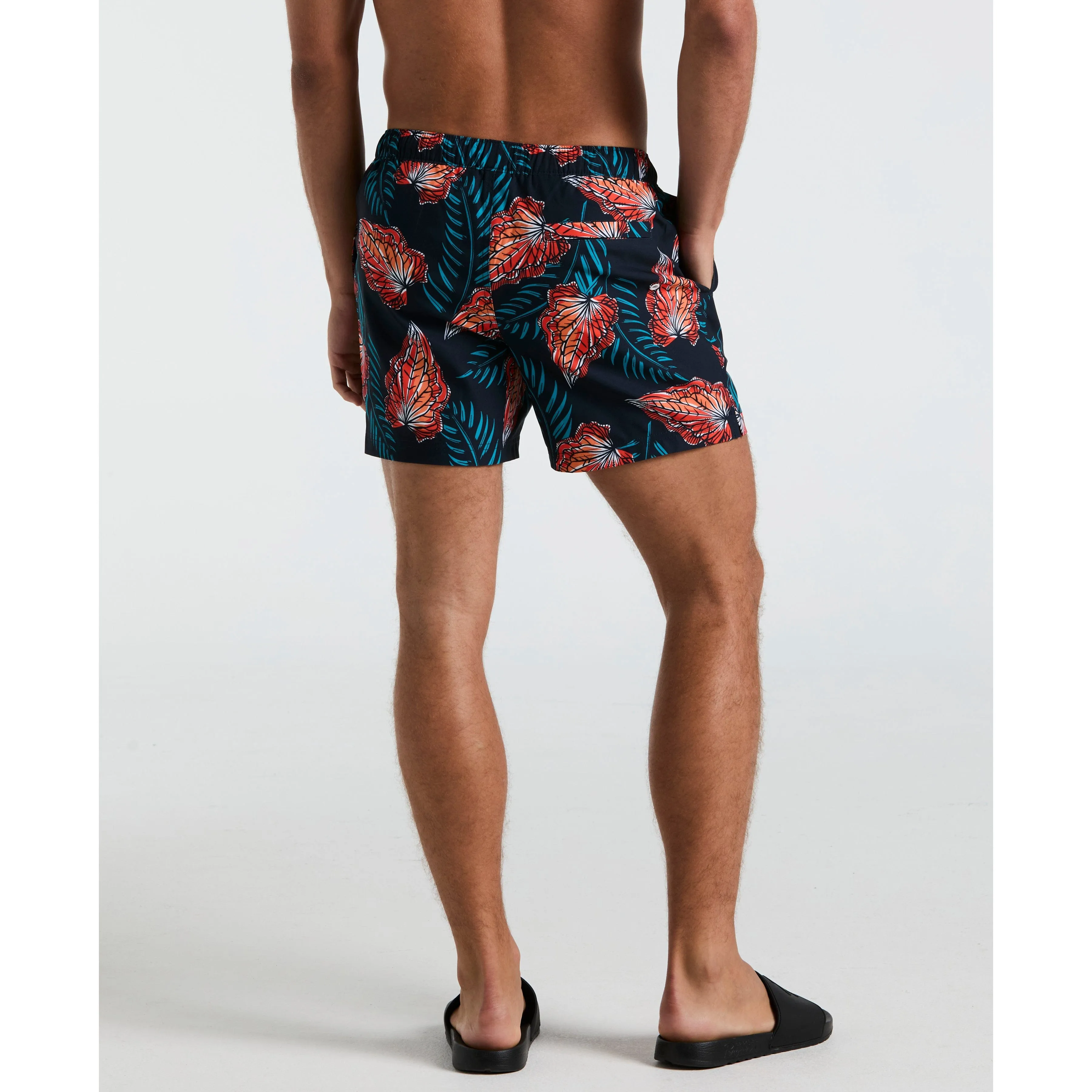 5" All-Over Leaves Print Swim Short sold by Original Penguin product image thumbnail 2