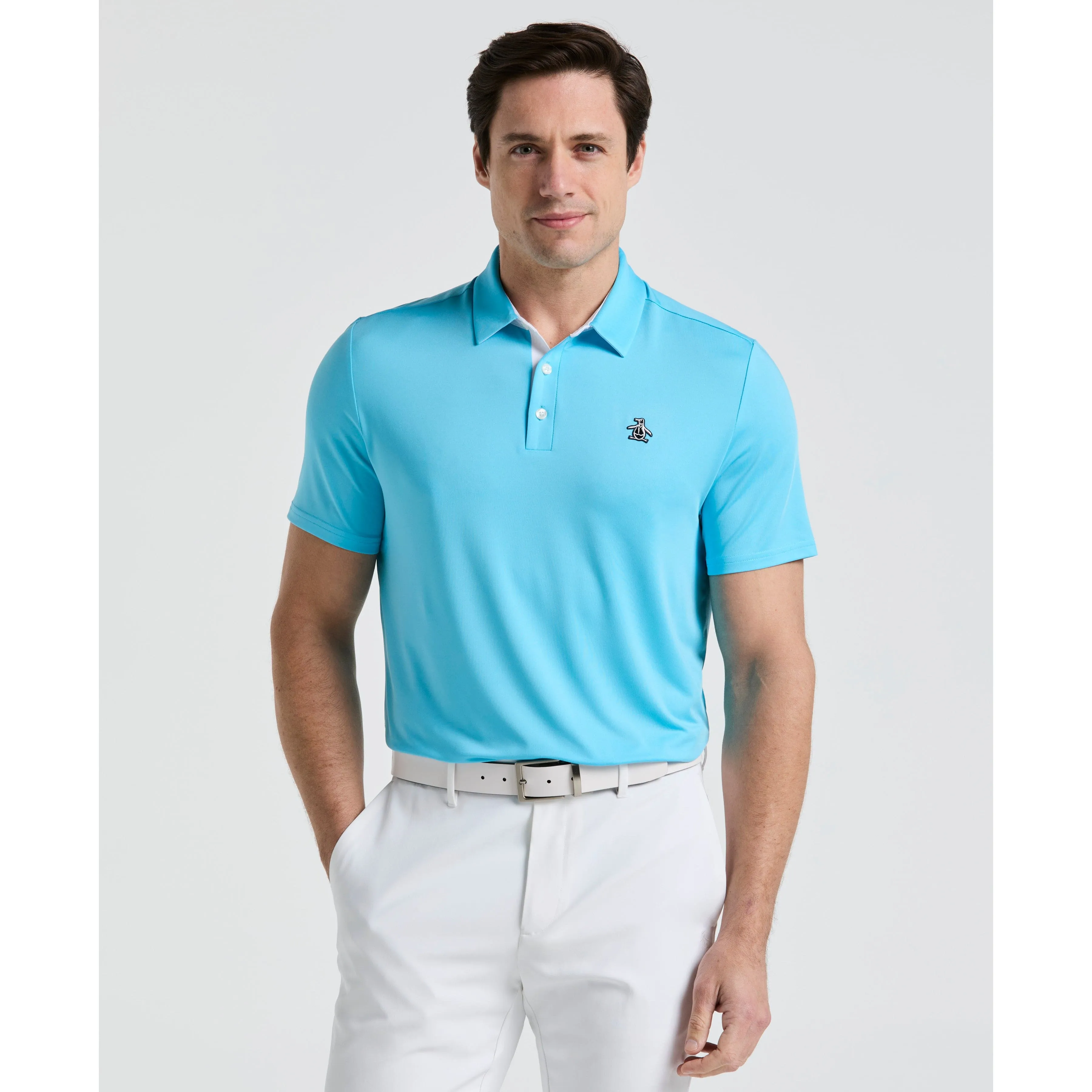 Original Block Design Golf Polo sold by Original Penguin