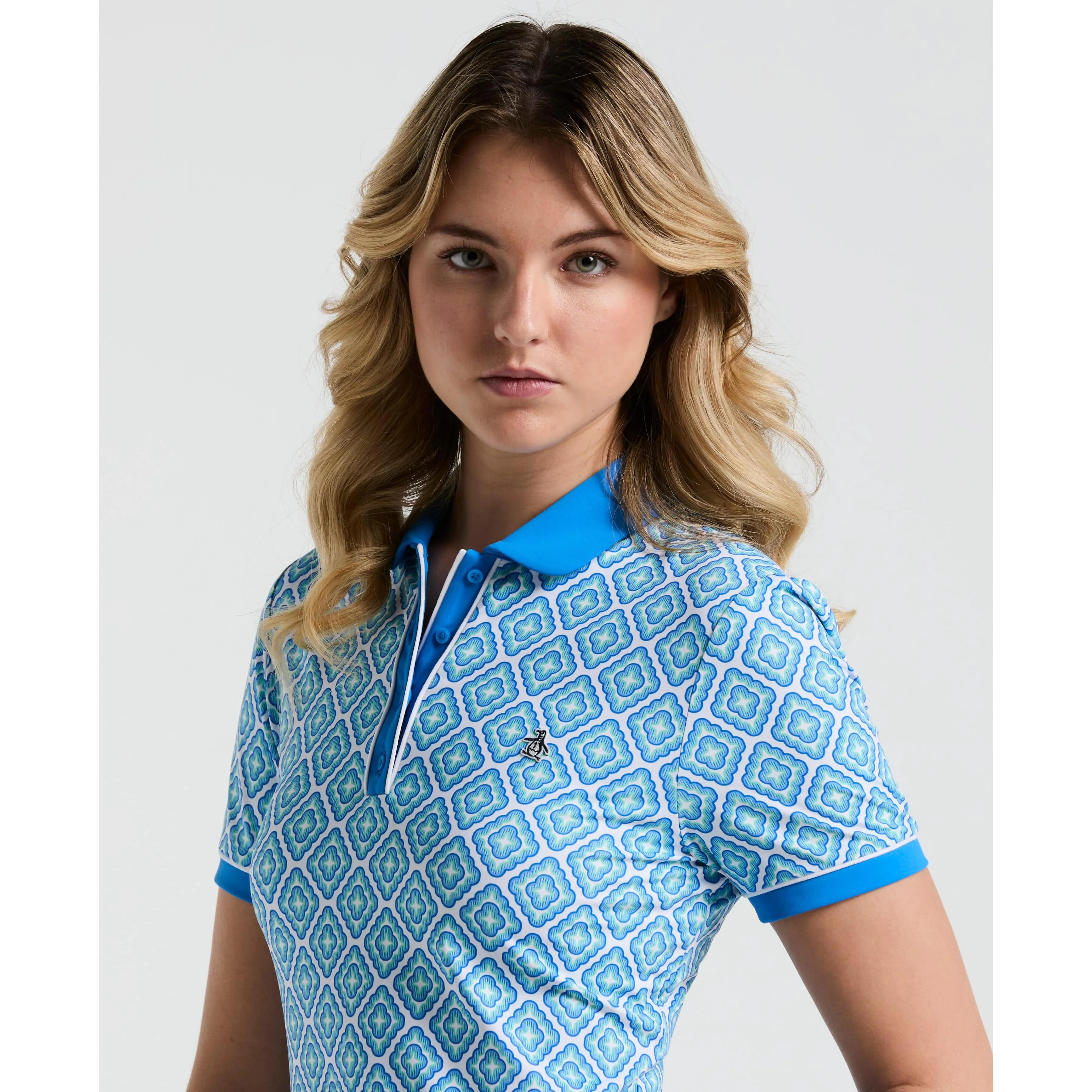 Women's Printed Golf Polo sold by Original Penguin product image thumbnail 3
