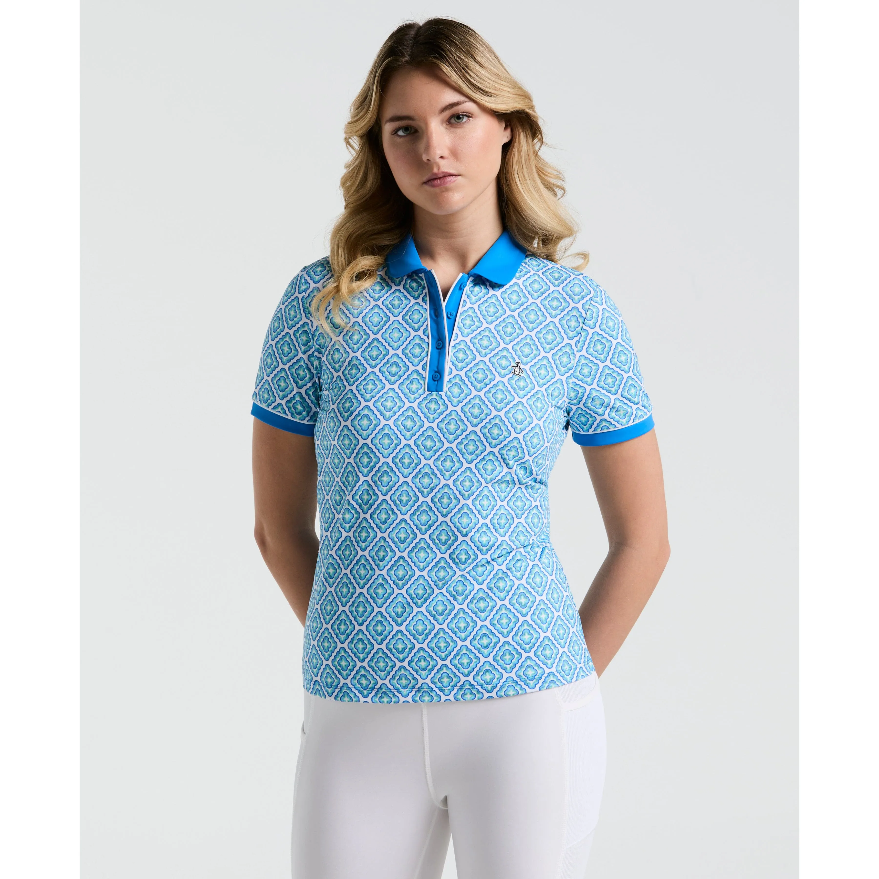 Women's Printed Golf Polo sold by Original Penguin