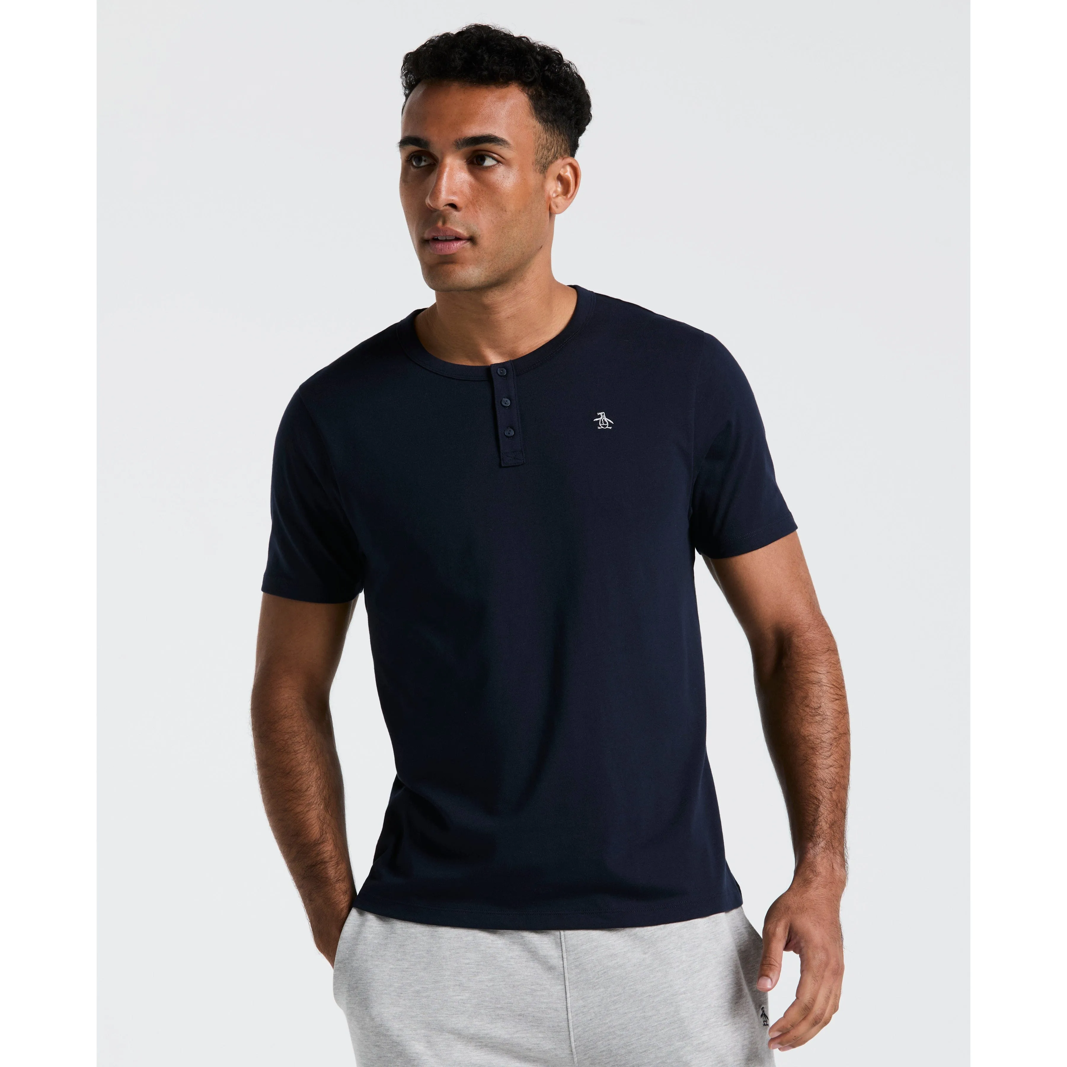 Short Sleeve Henley Shirt sold by Original Penguin