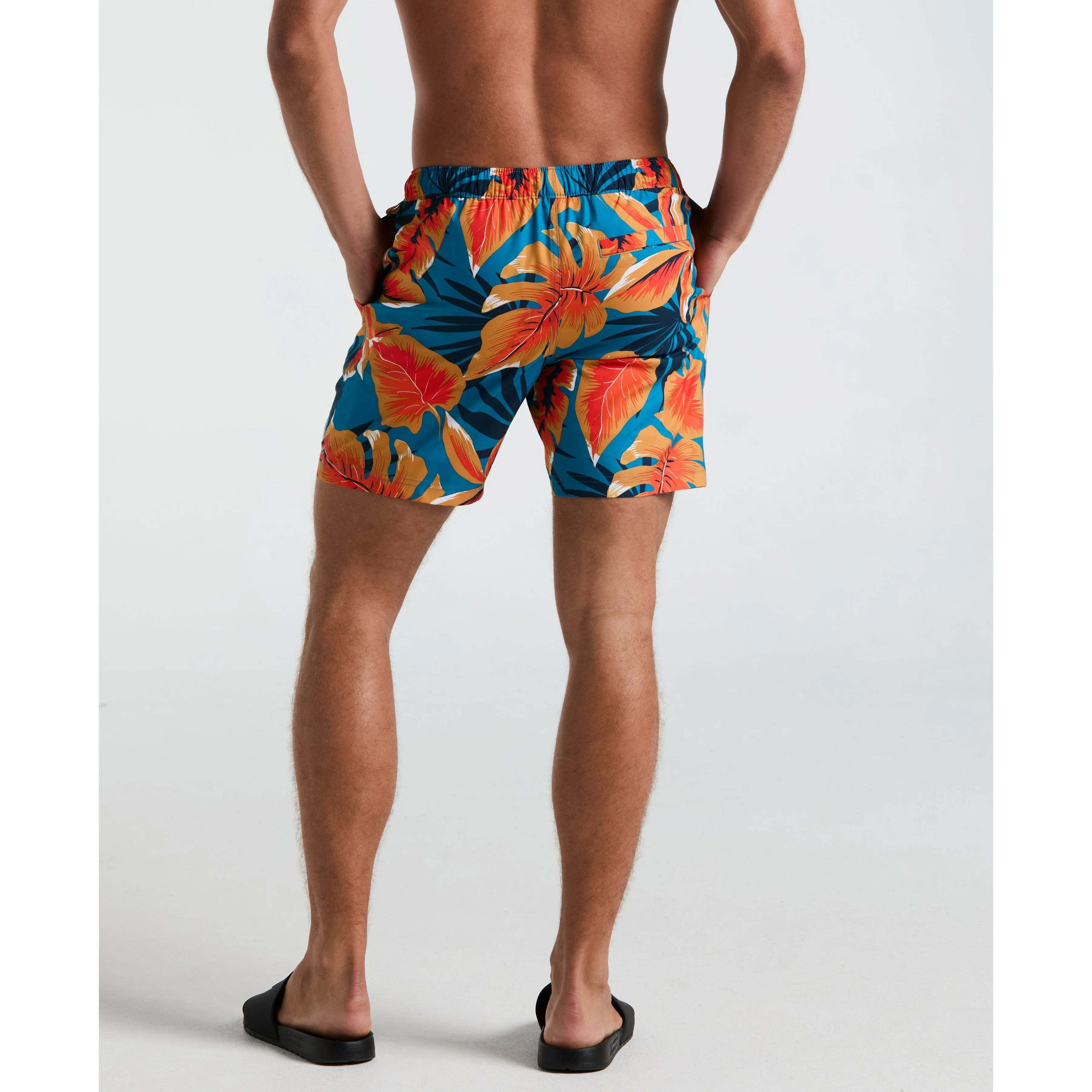 7" Tropical Leaf Print Swim Short sold by Original Penguin product image thumbnail 2