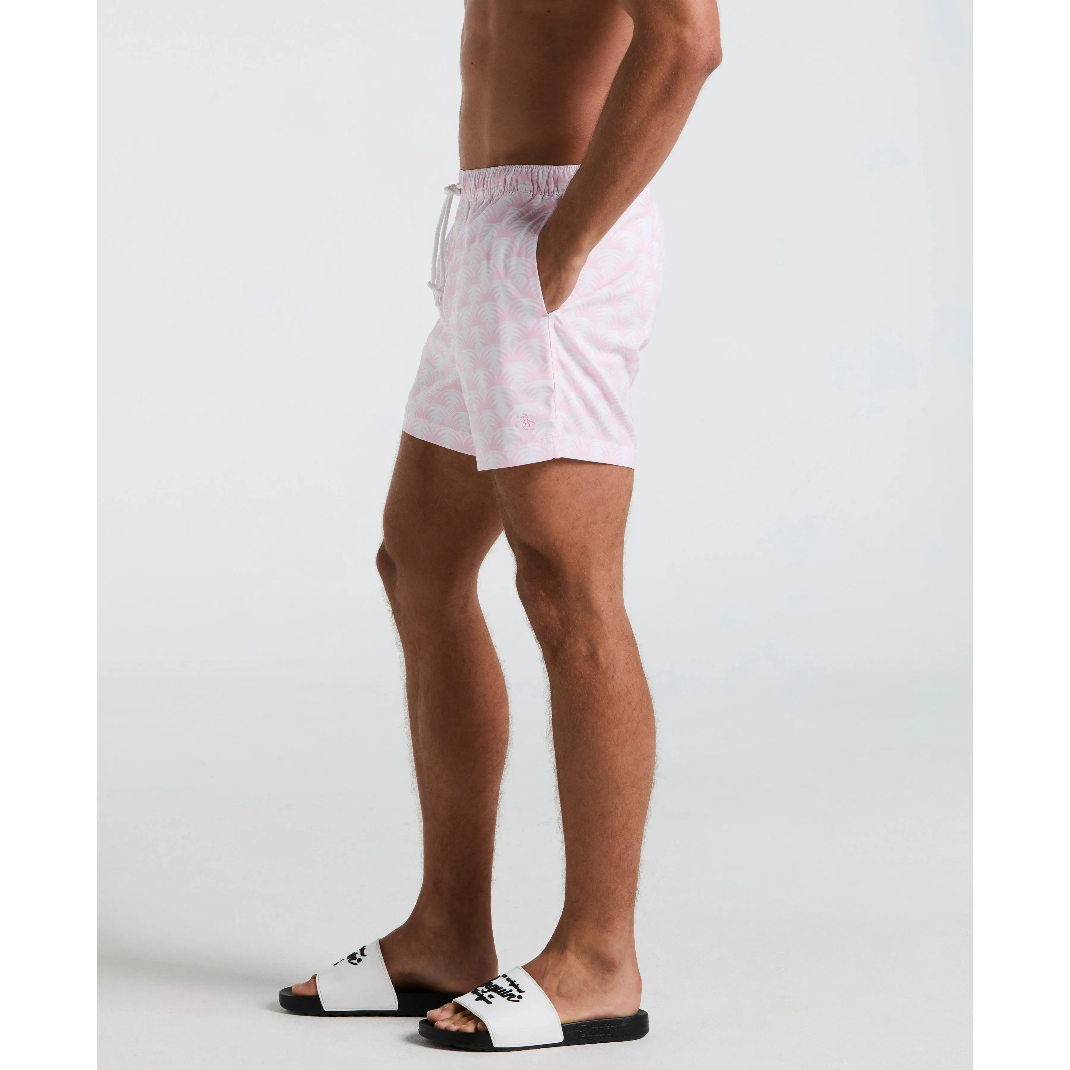 5" All-Over Geo Palms Print Swim Short sold by Original Penguin product image thumbnail 3