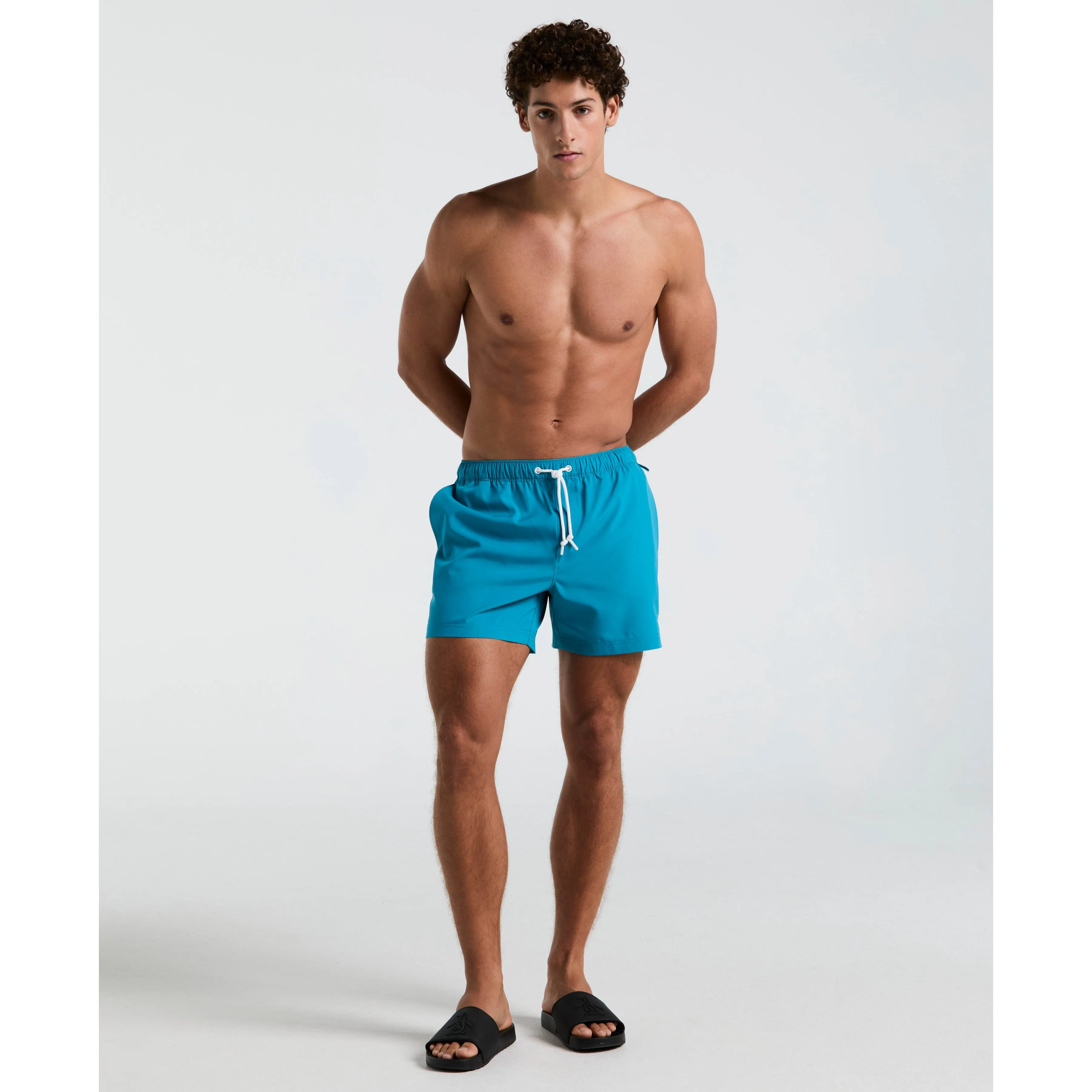 5" Box Solid Swim Short sold by Original Penguin product image thumbnail 4