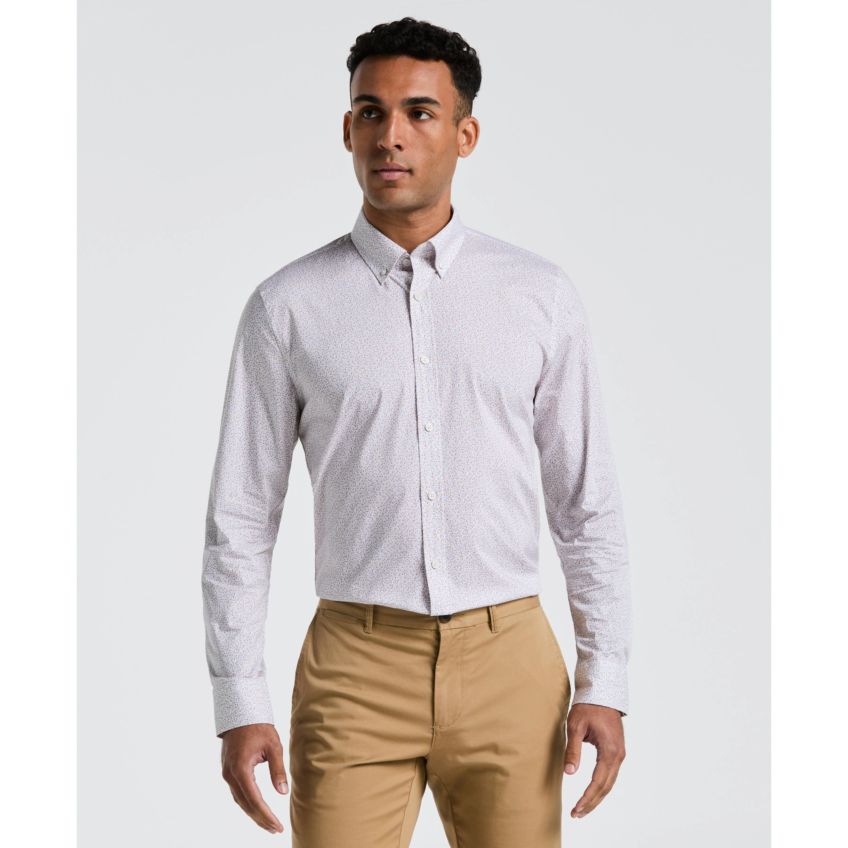 Micro Floral Dress Shirt sold by Original Penguin