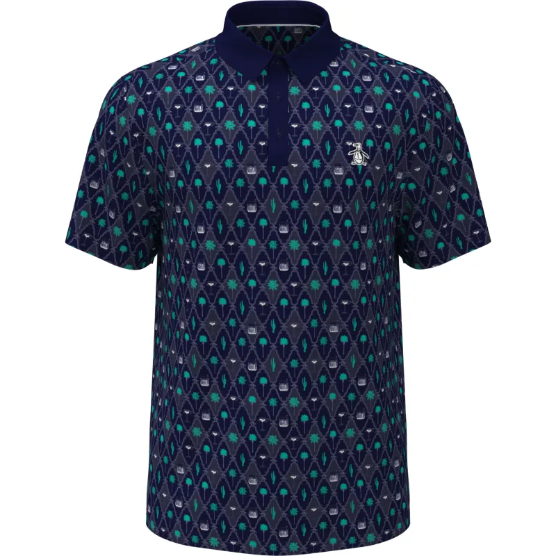 All-Over Cocktail Print Earl™ Golf Polo sold by Original Penguin