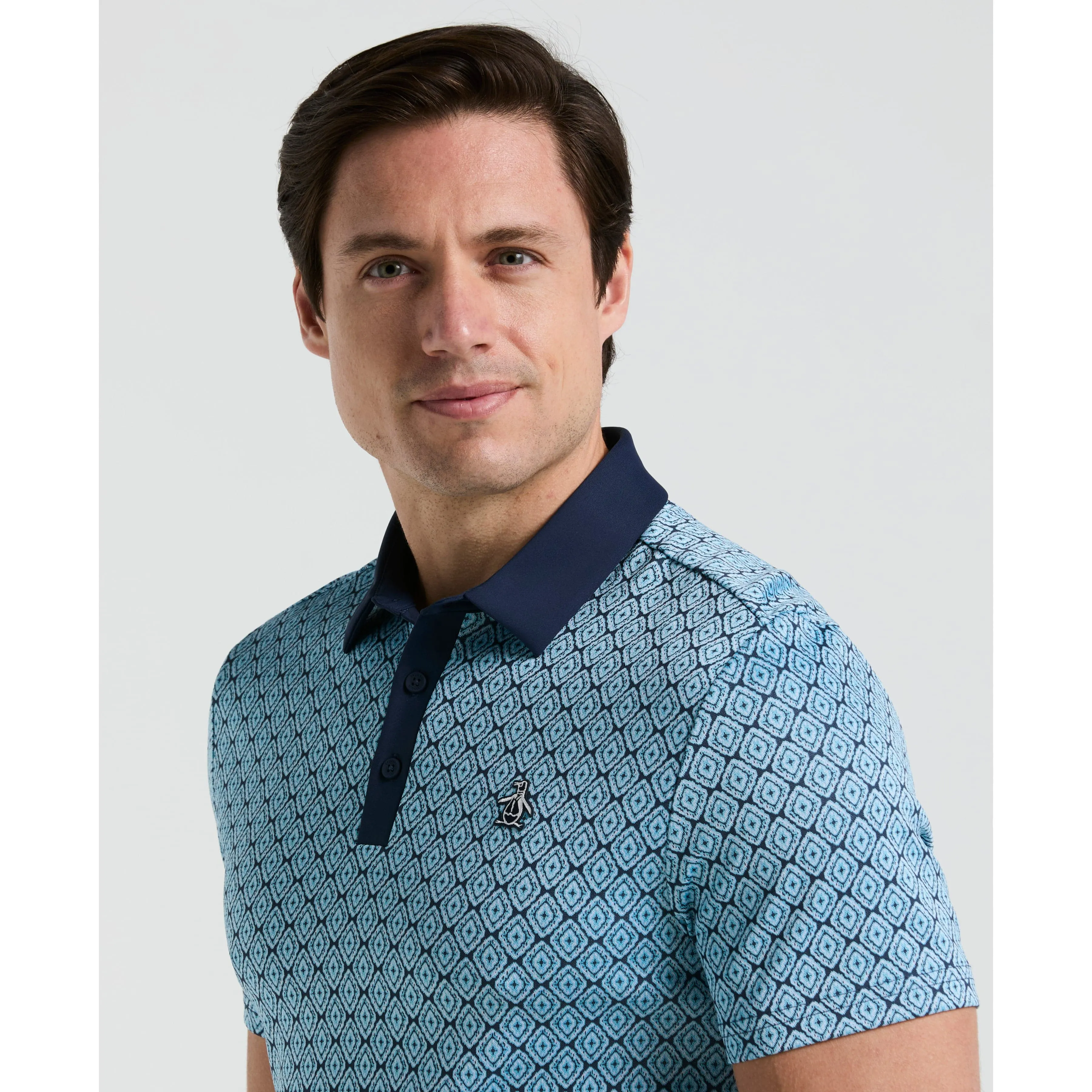 Bohemian Jacquard Golf Polo sold by Original Penguin product image thumbnail 3