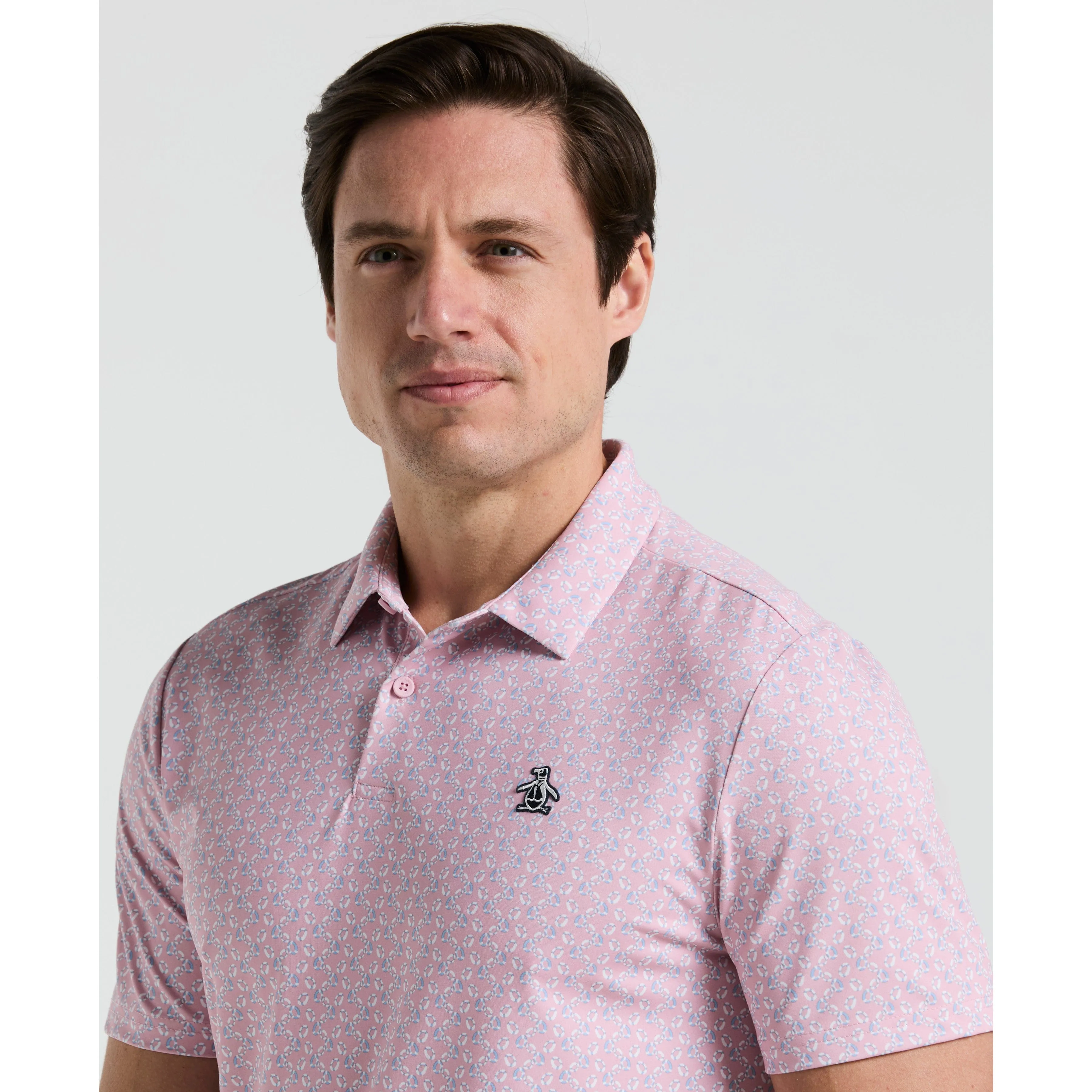 All-Over Lifesaver Print Golf Polo sold by Original Penguin product image thumbnail 3
