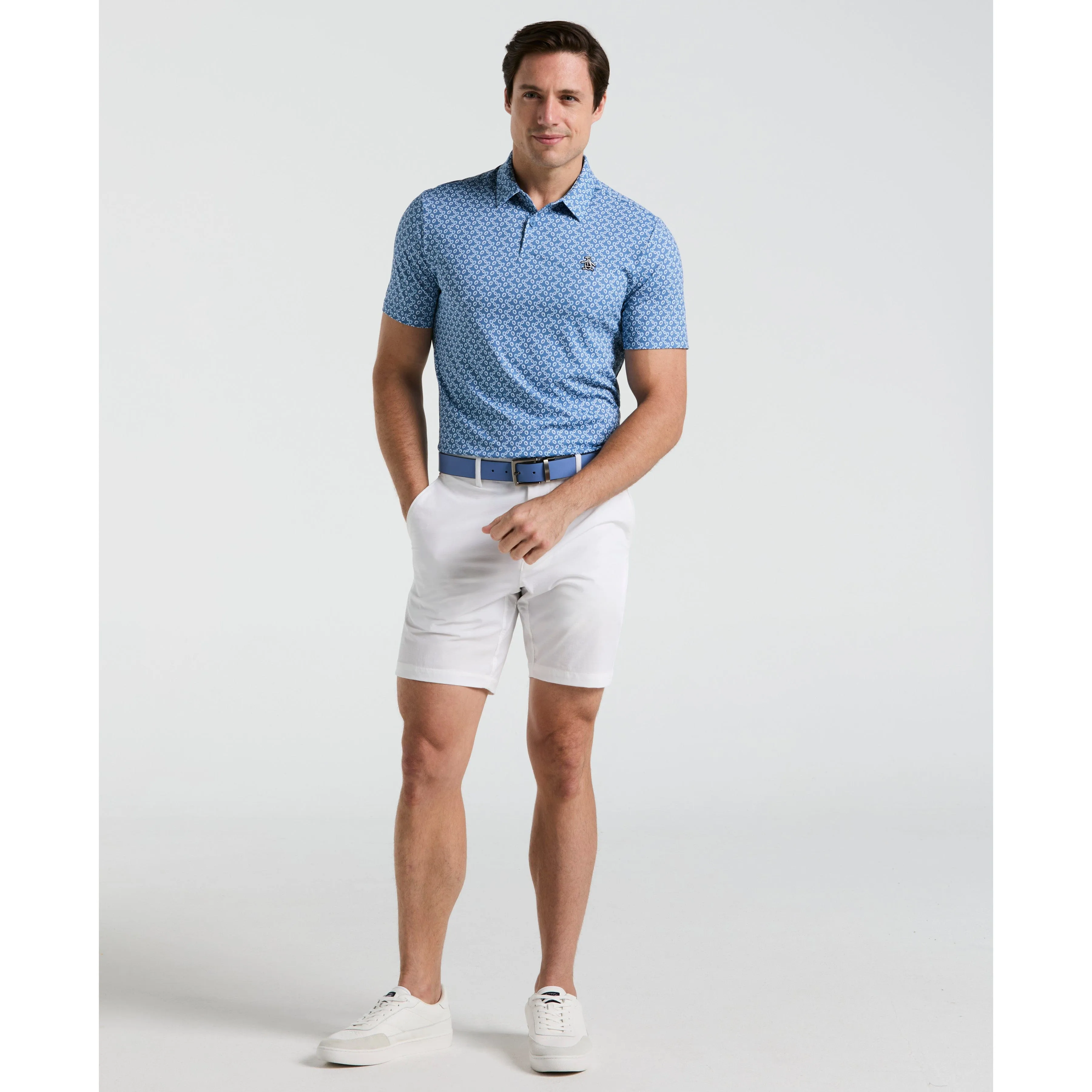 All-Over Lifesaver Print Golf Polo sold by Original Penguin product image thumbnail 4