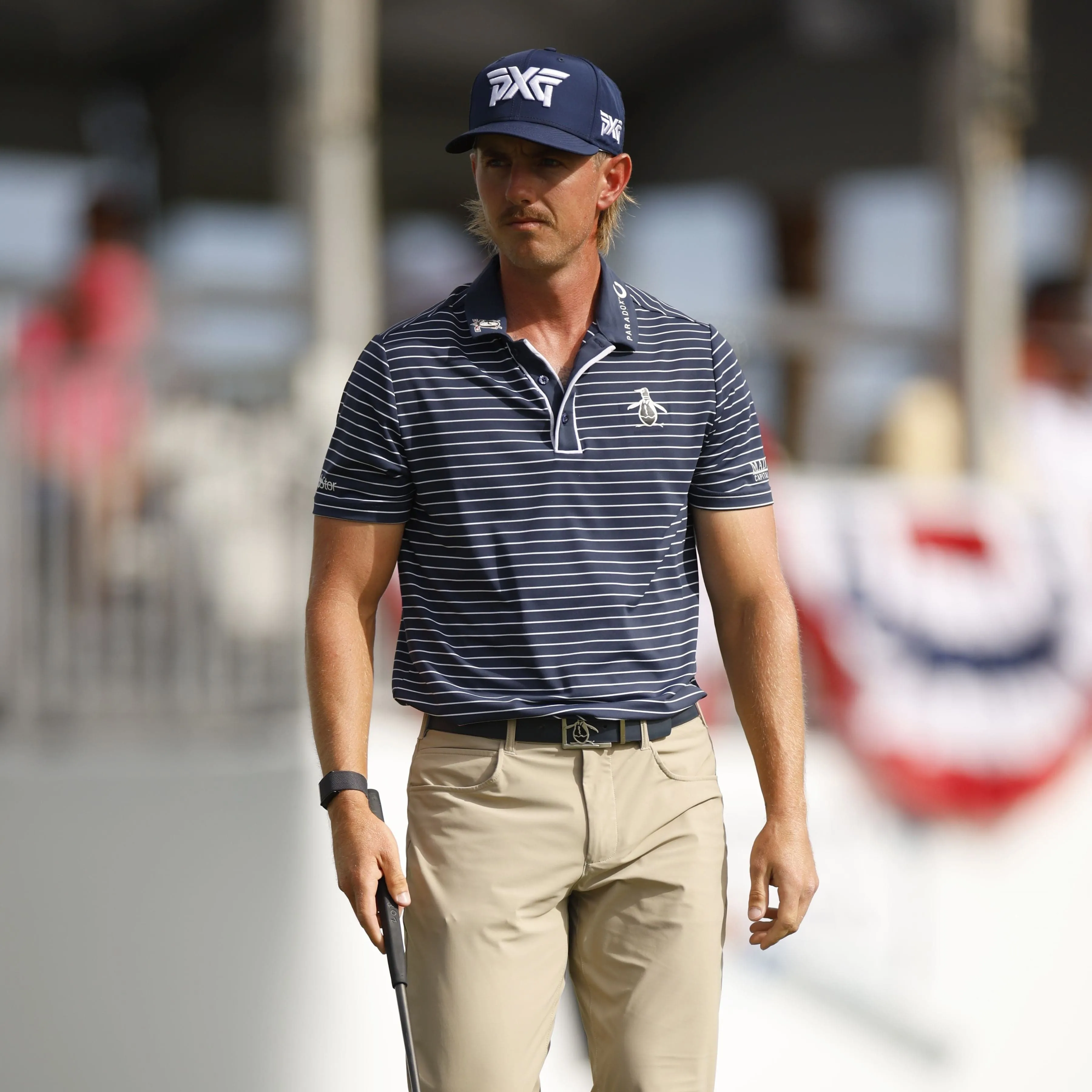 The Heritage Stripe Golf Polo sold by Original Penguin
