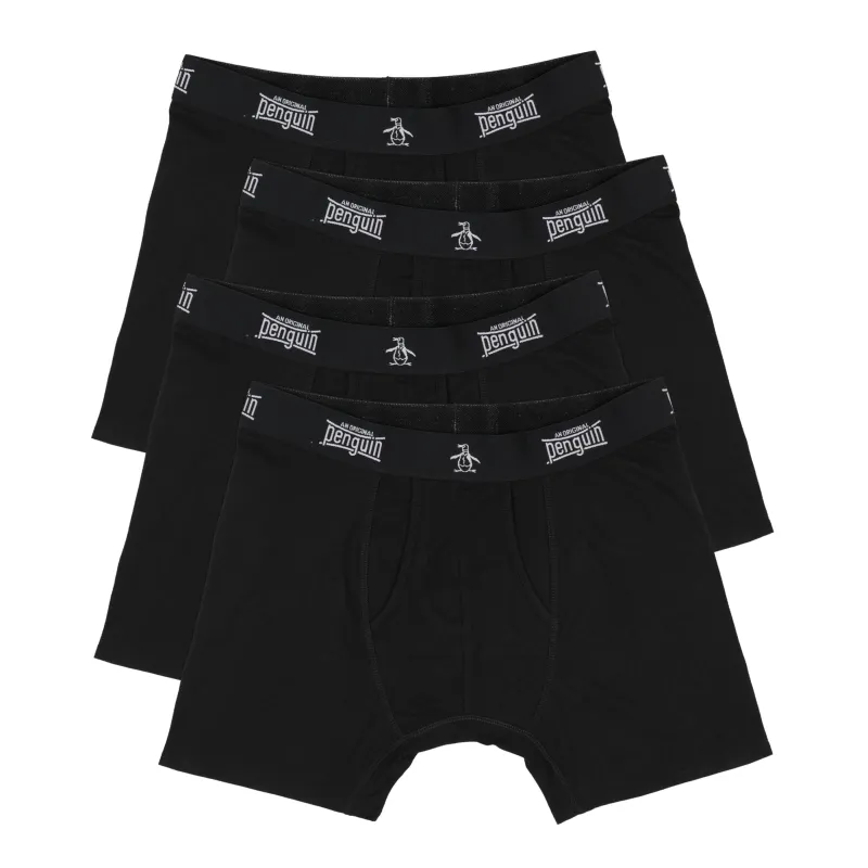 4 Pack Solid Contour Boxer Brief sold by Original Penguin
