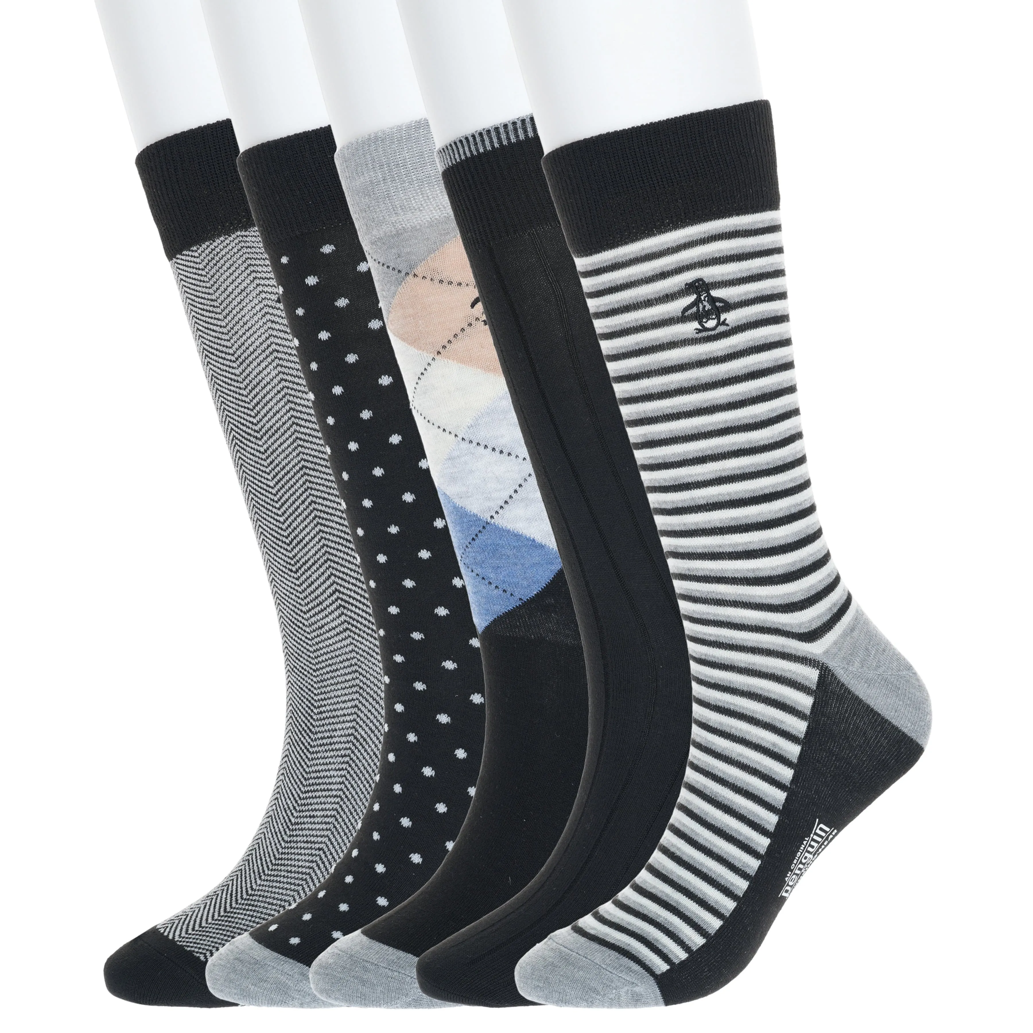 5 Pack Augustin Fashion Dress Socks sold by Original Penguin
