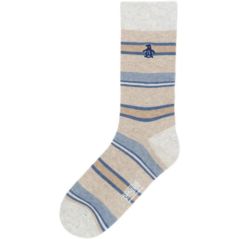 Veckman Stripe Dress Sock sold by Original Penguin