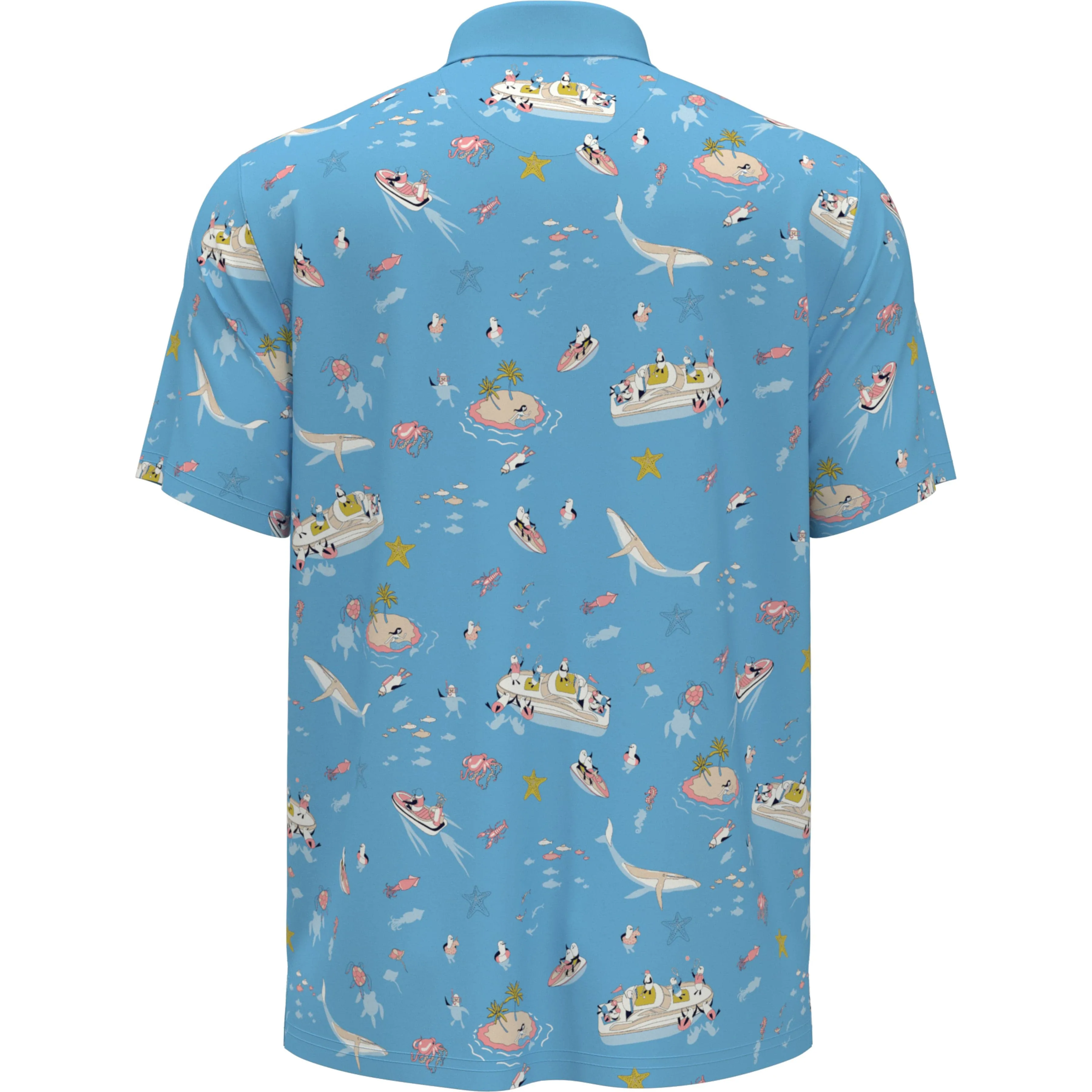 Pete 'N The Boat Print Golf Polo sold by Original Penguin product image thumbnail 3