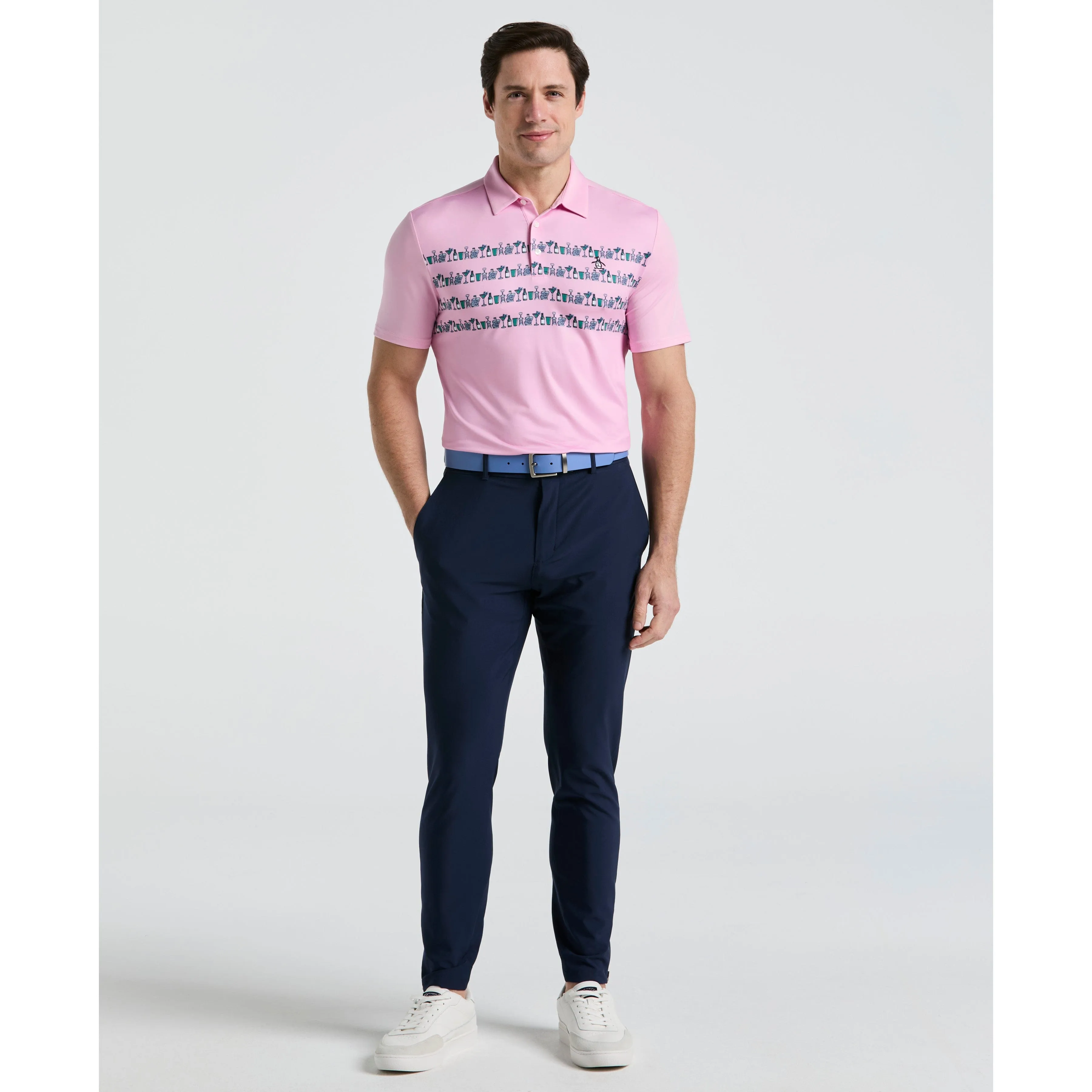 Engineered Cocktail Novelty Golf Polo sold by Original Penguin product image thumbnail 4